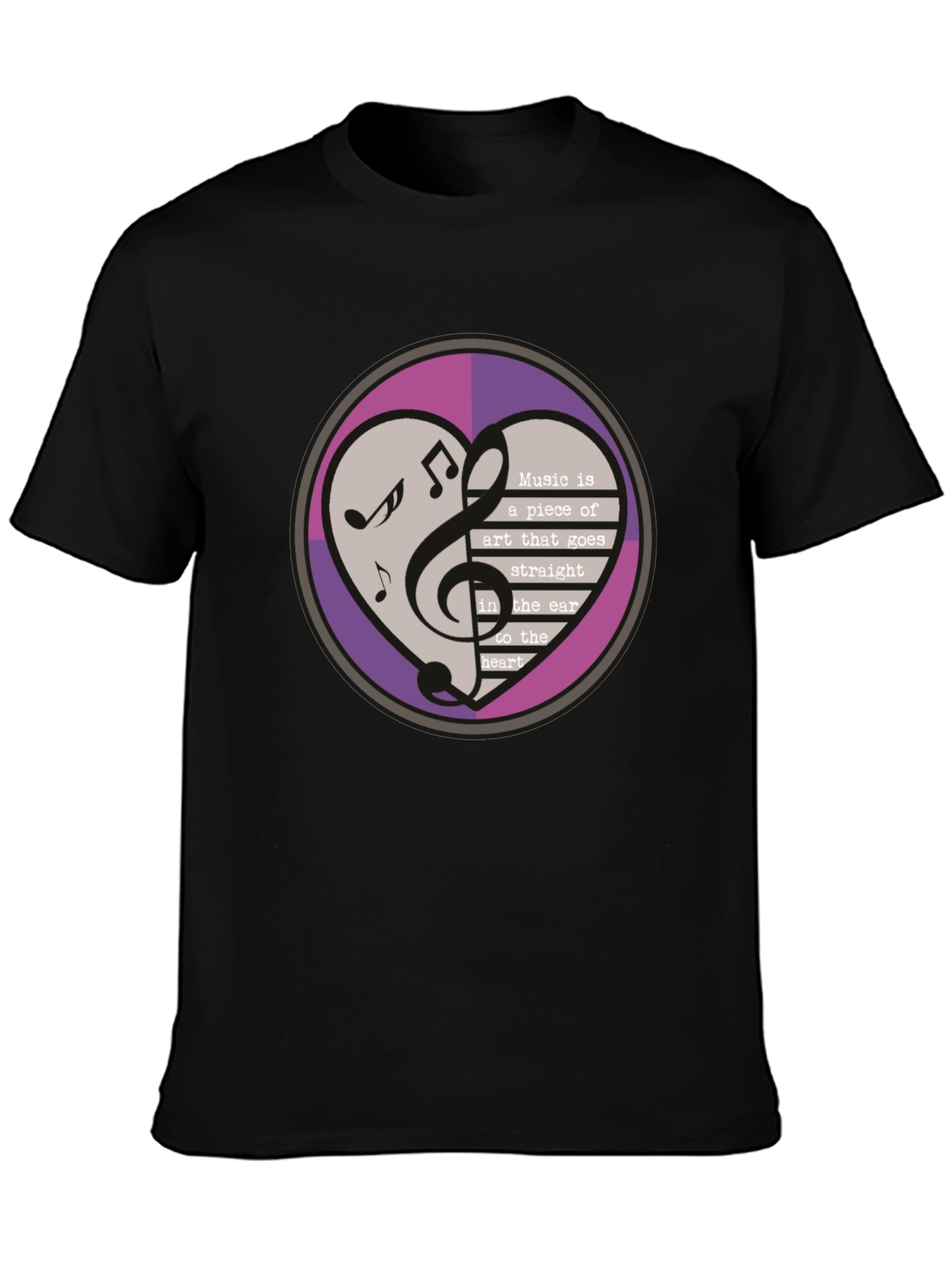 Musical Heart T-Shirt - Art to Heart