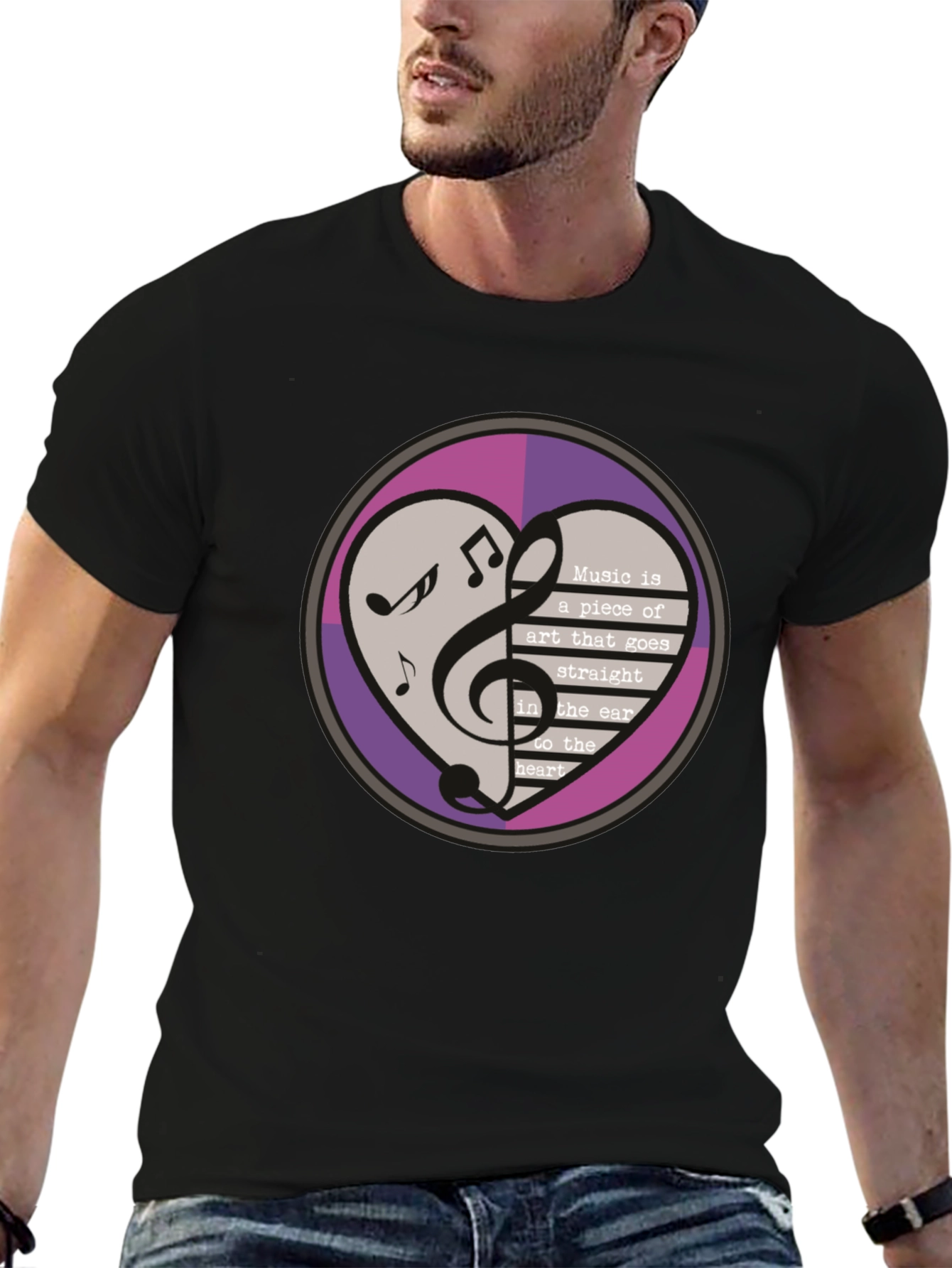 Musical Heart T-Shirt - Art to Heart