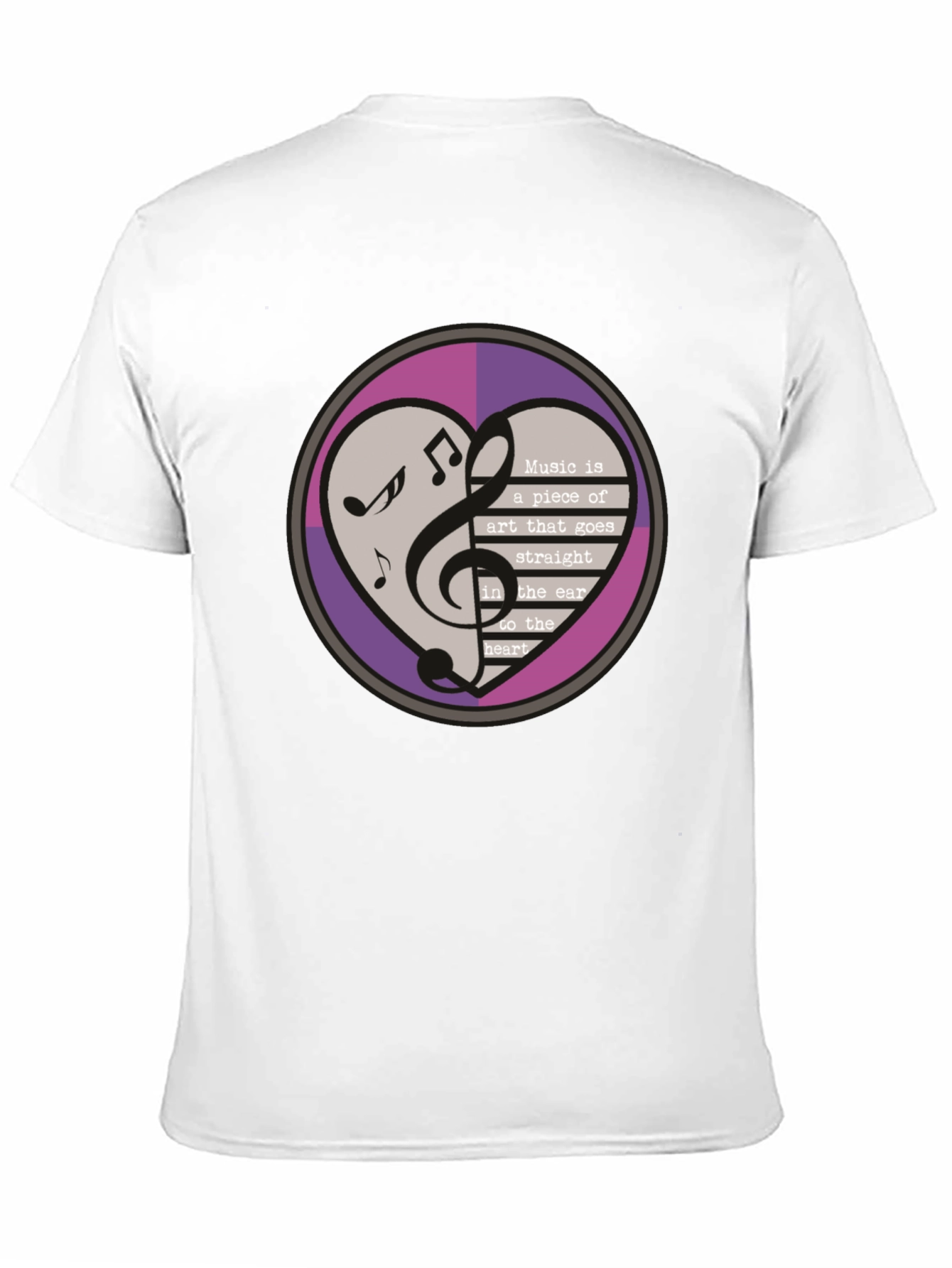 Musical Heart T-Shirt - Art to Heart