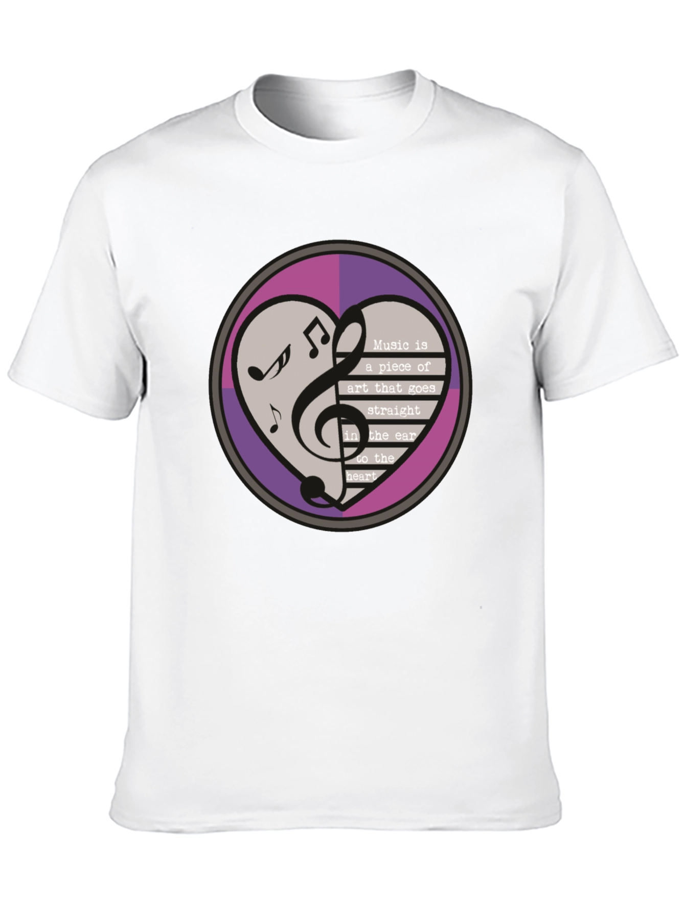 Musical Heart T-Shirt - Art to Heart