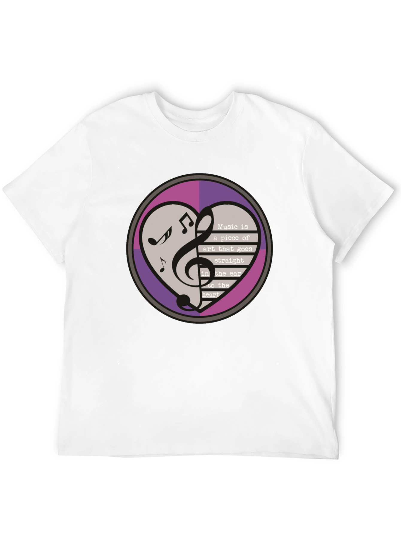 Musical Heart T-Shirt - Art to Heart