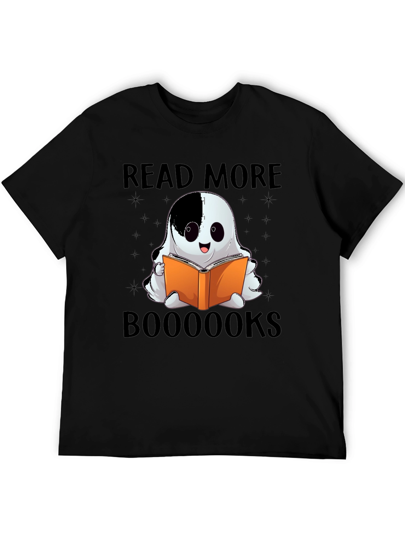 Read More Boooooks Halloween Ghost Reading T-Shirt