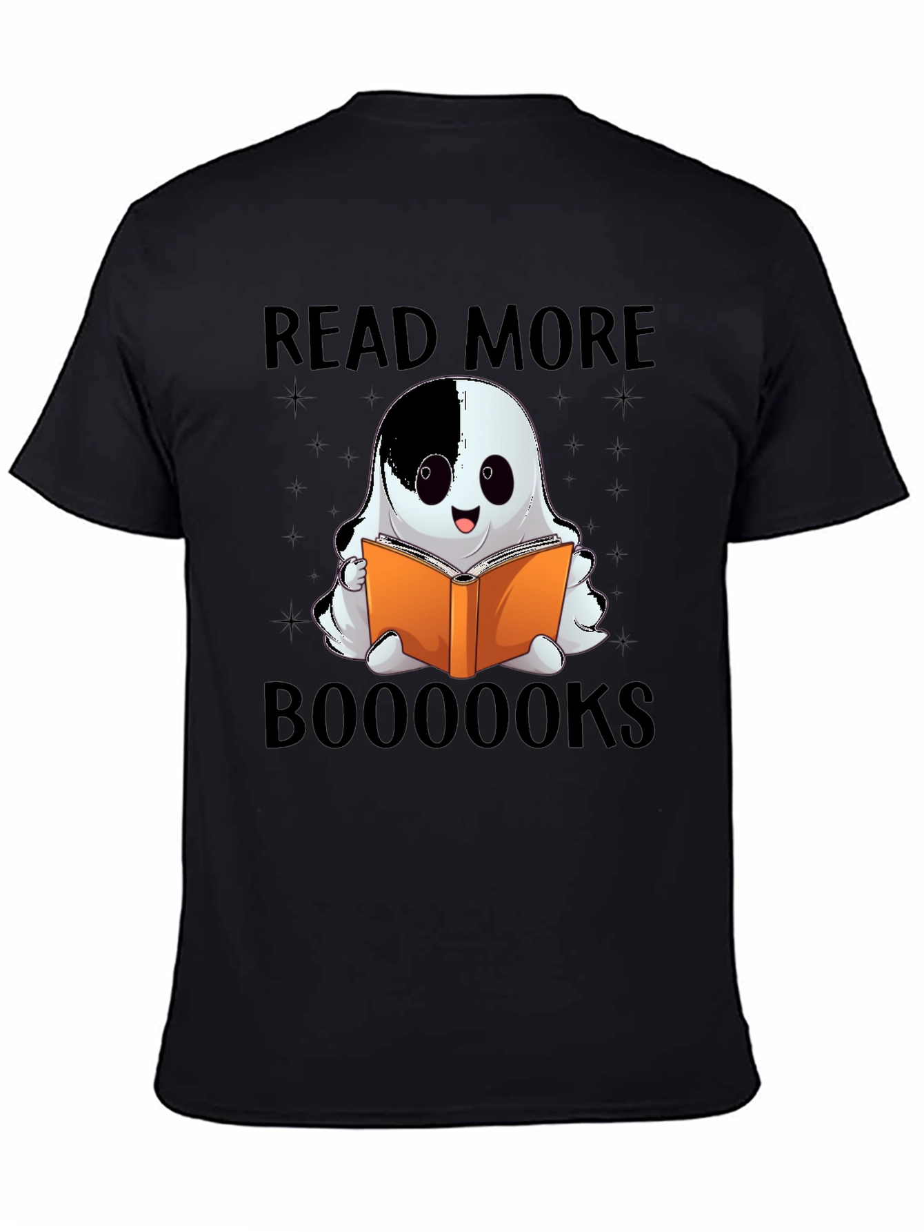 Read More Boooooks Halloween Ghost Reading T-Shirt