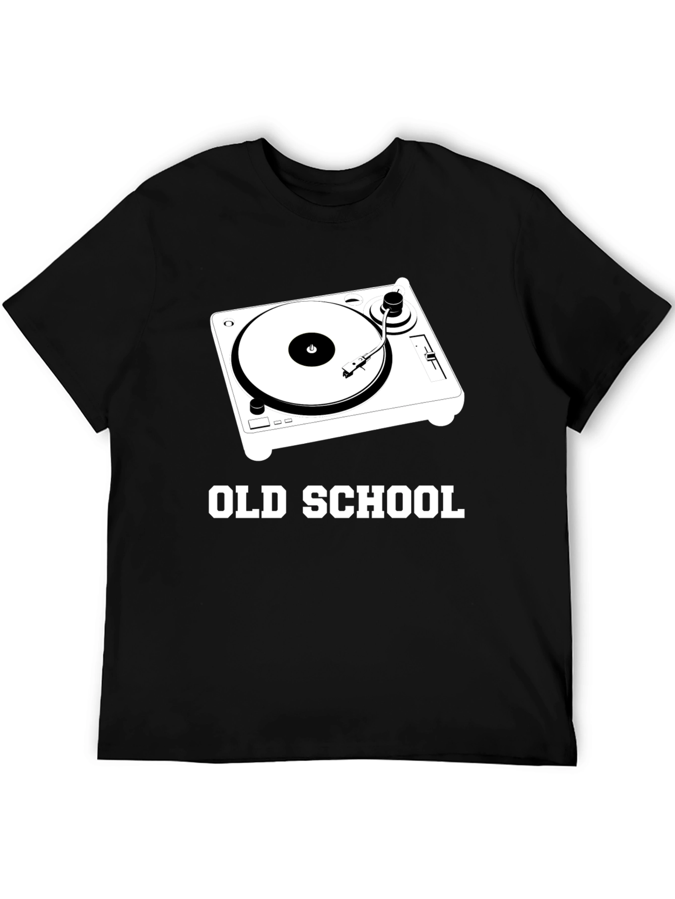 Old School Turntable Graphic T-Shirt