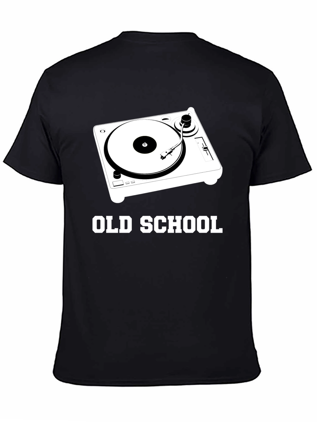 Old School Turntable Graphic T-Shirt