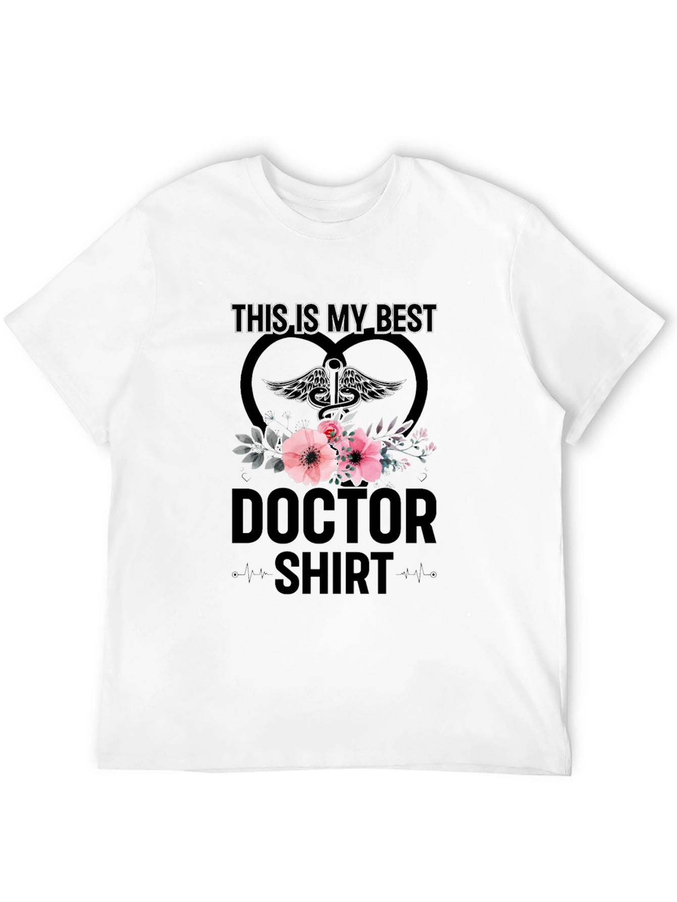 Doctor Shirt - Floral Medical Tee