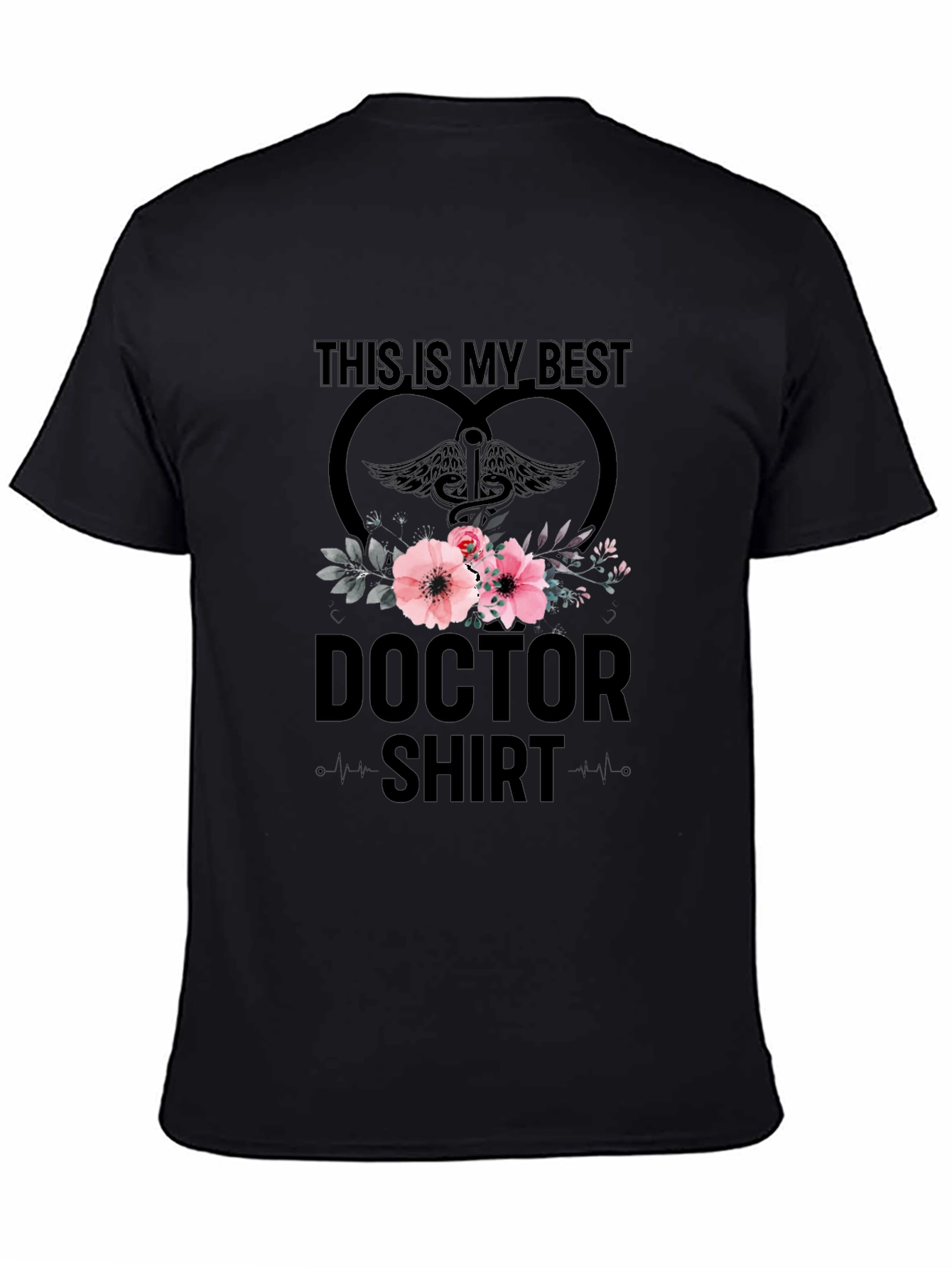 Doctor Shirt - Floral Medical Tee