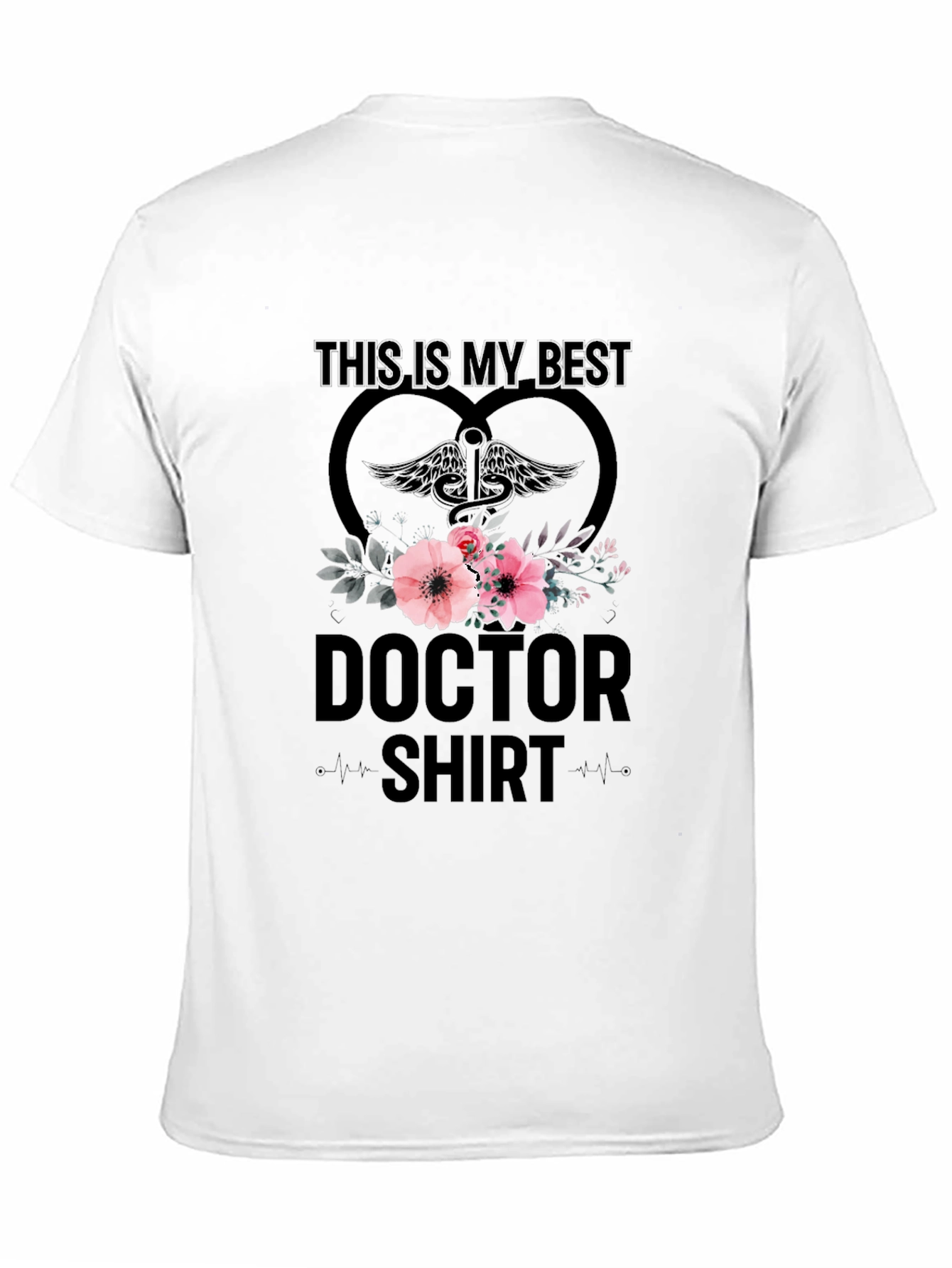Doctor Shirt - Floral Medical Tee