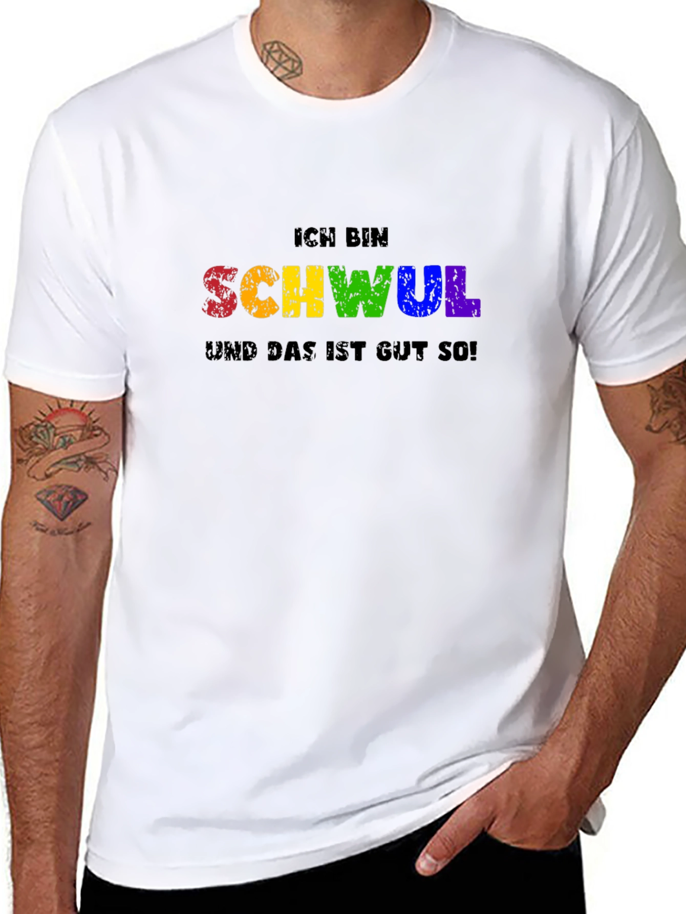 Ich Bin Schwul Pride T-Shirt
