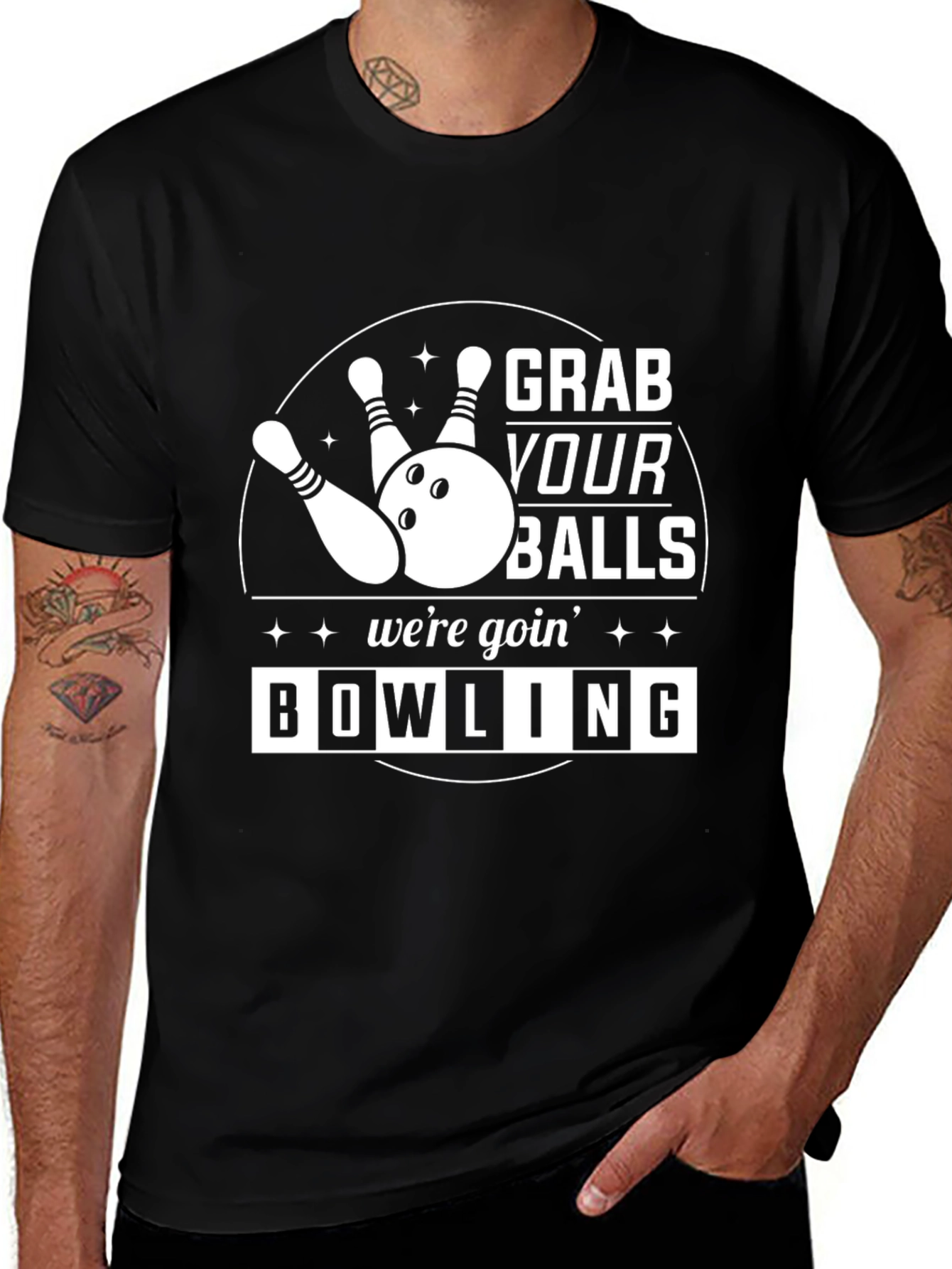 Grab Your Balls Bowling T-Shirt