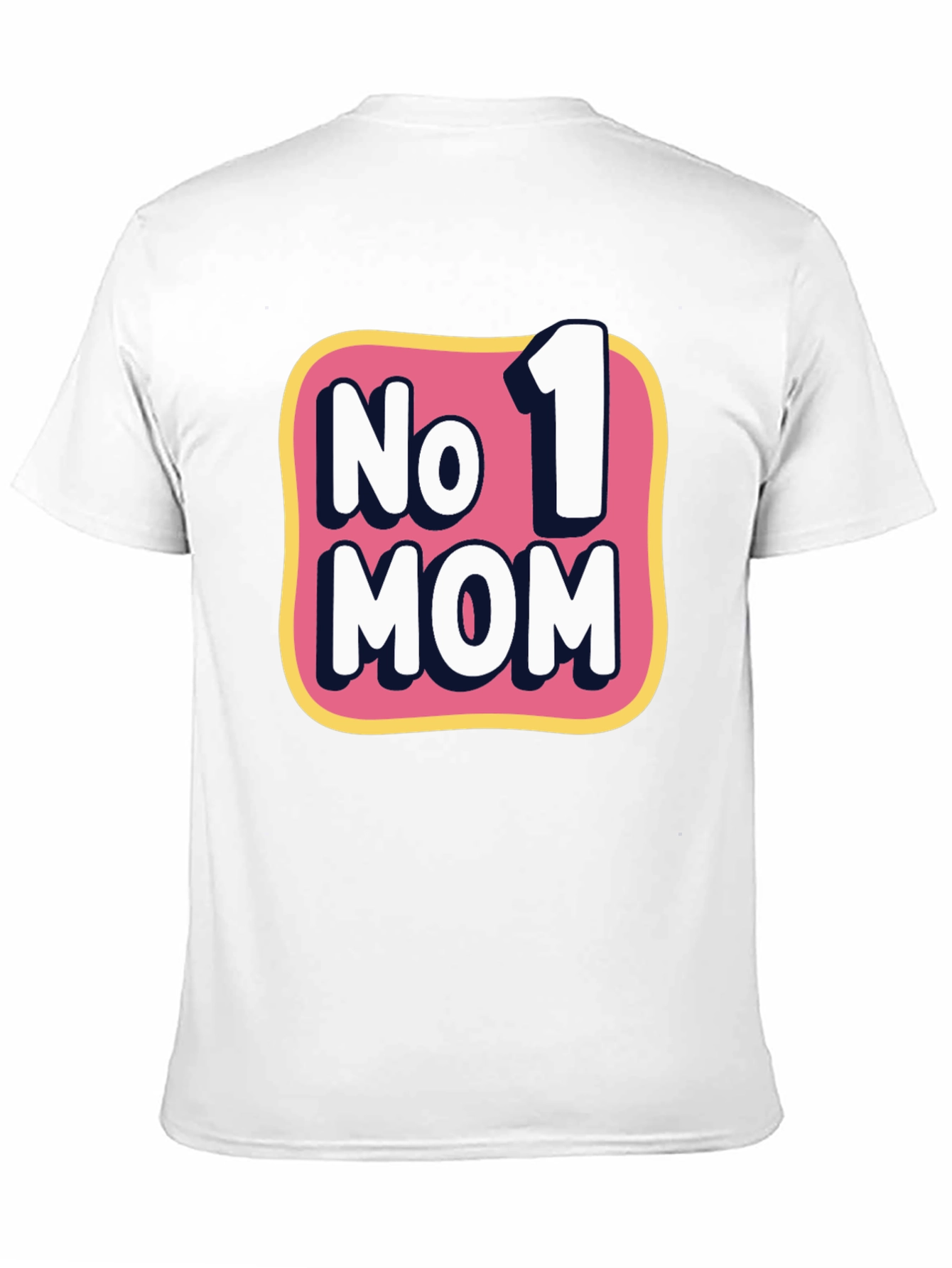 No. 1 Mom Graphic T-Shirt - Black