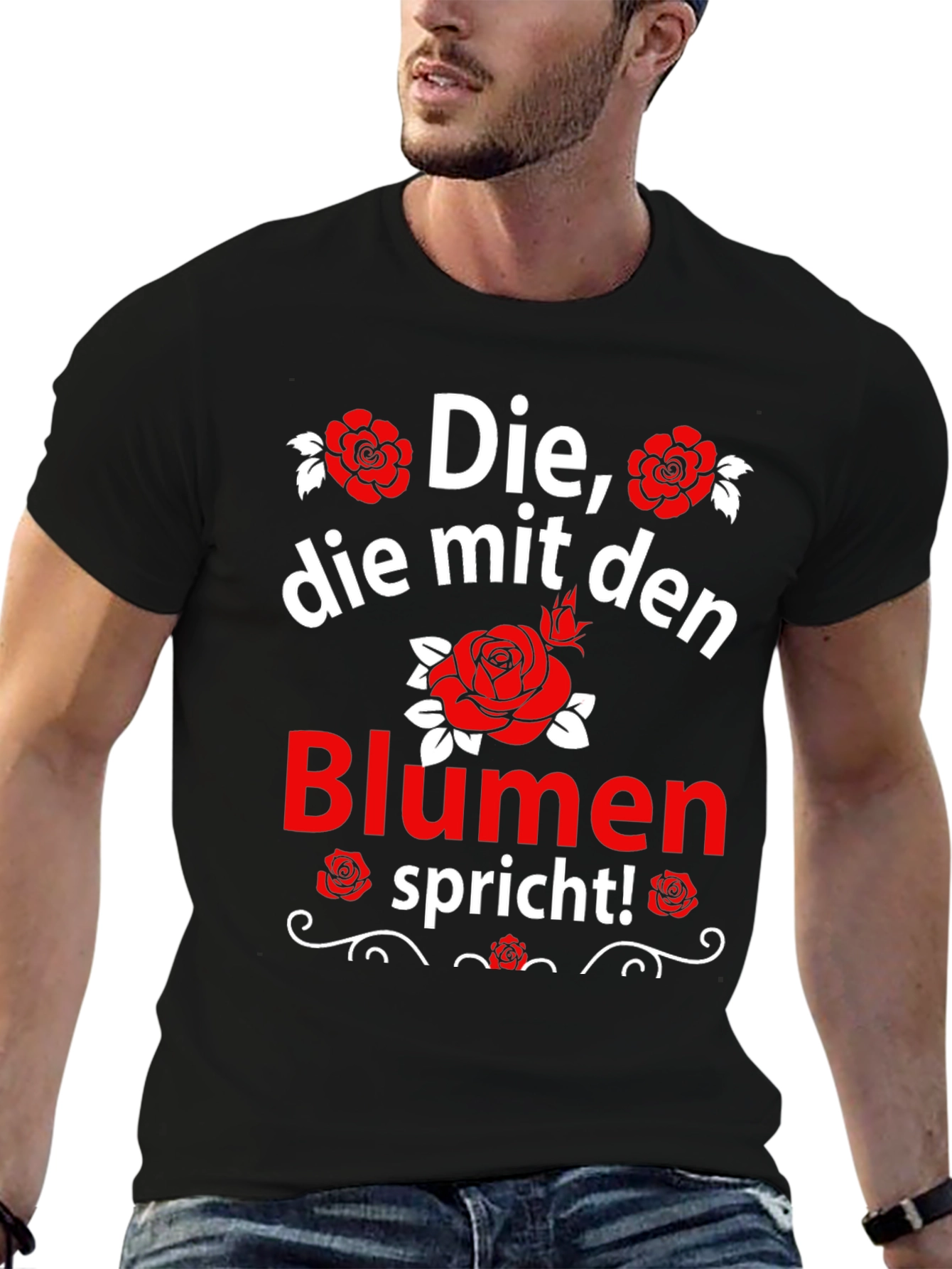 Die mit den Blumen Spricht! T-Shirt