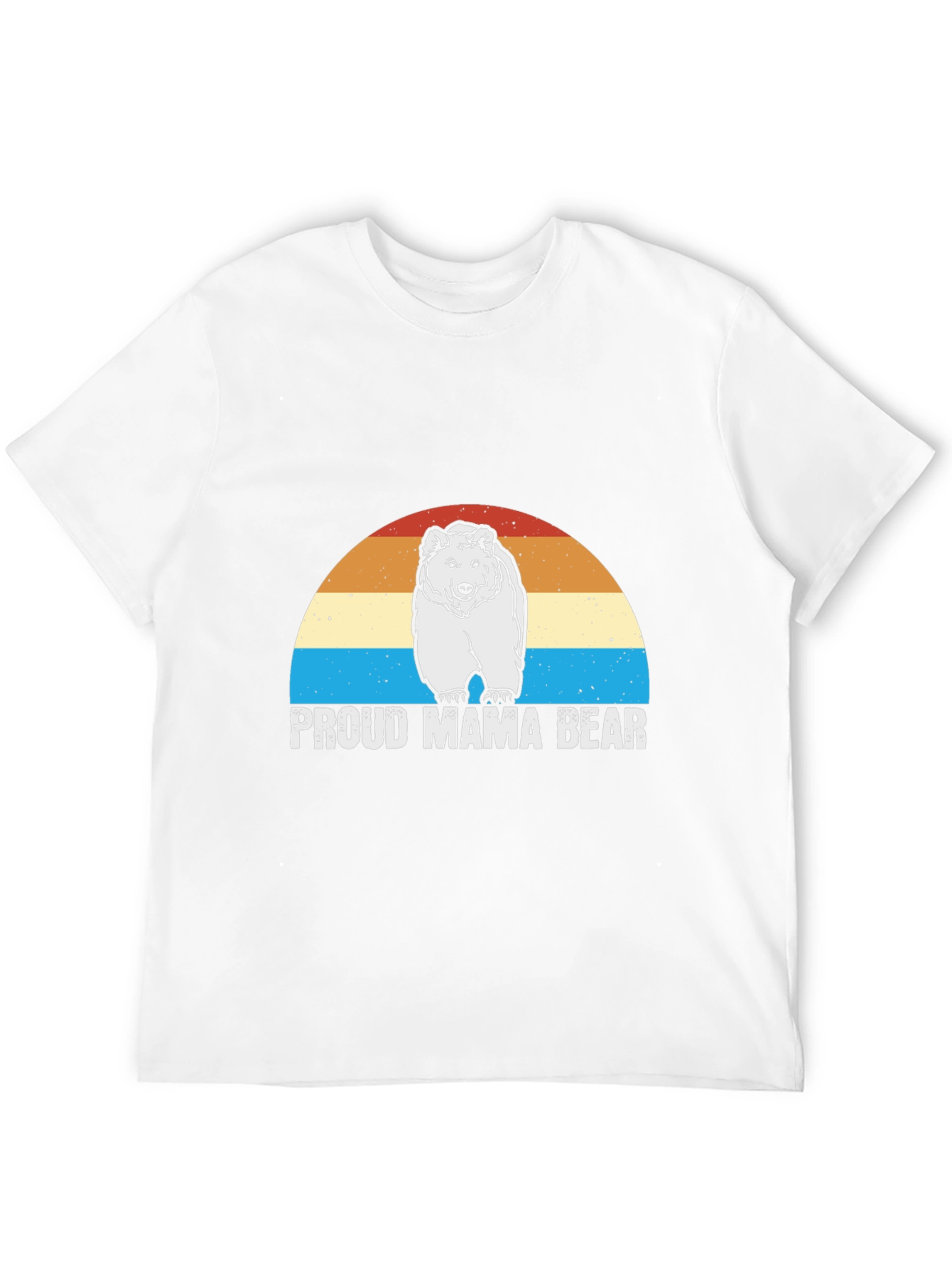 Proud Mama Bear T-Shirt - Black