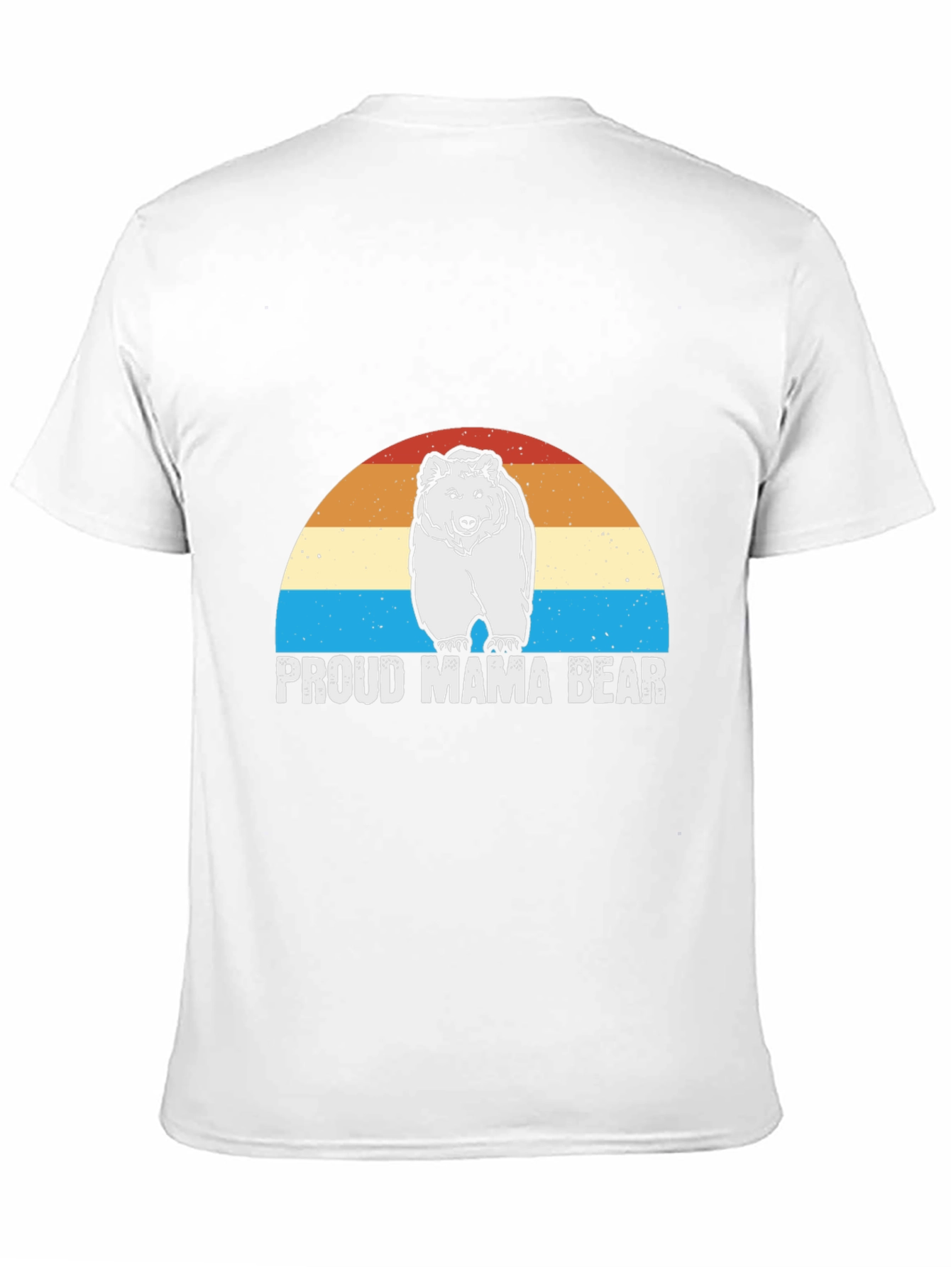 Proud Mama Bear T-Shirt - Black