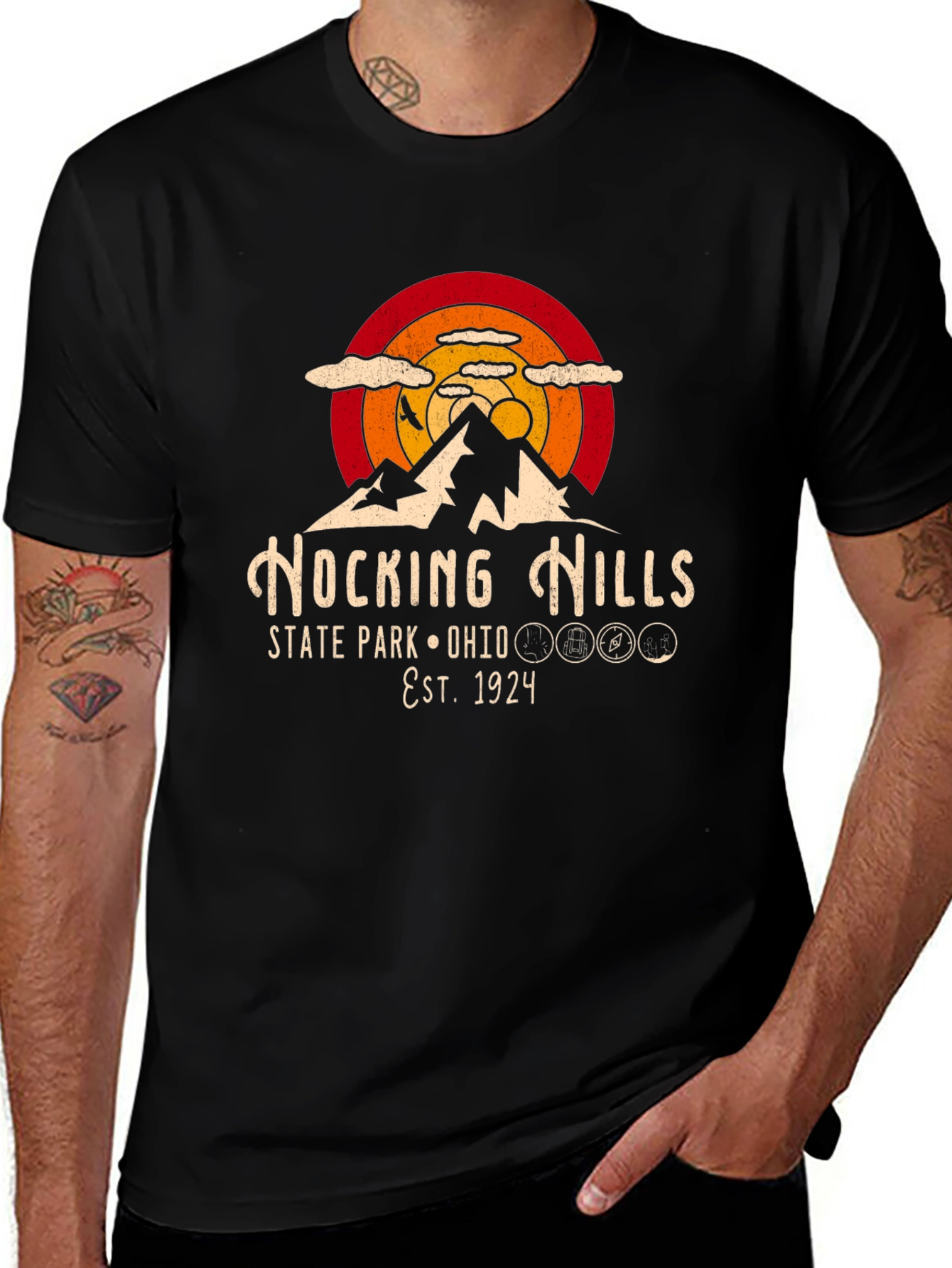 Hocking Hills Ohio Graphic Tee