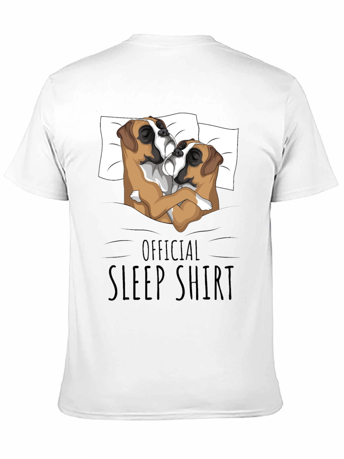 Official Boxer Dog Sleep Shirt