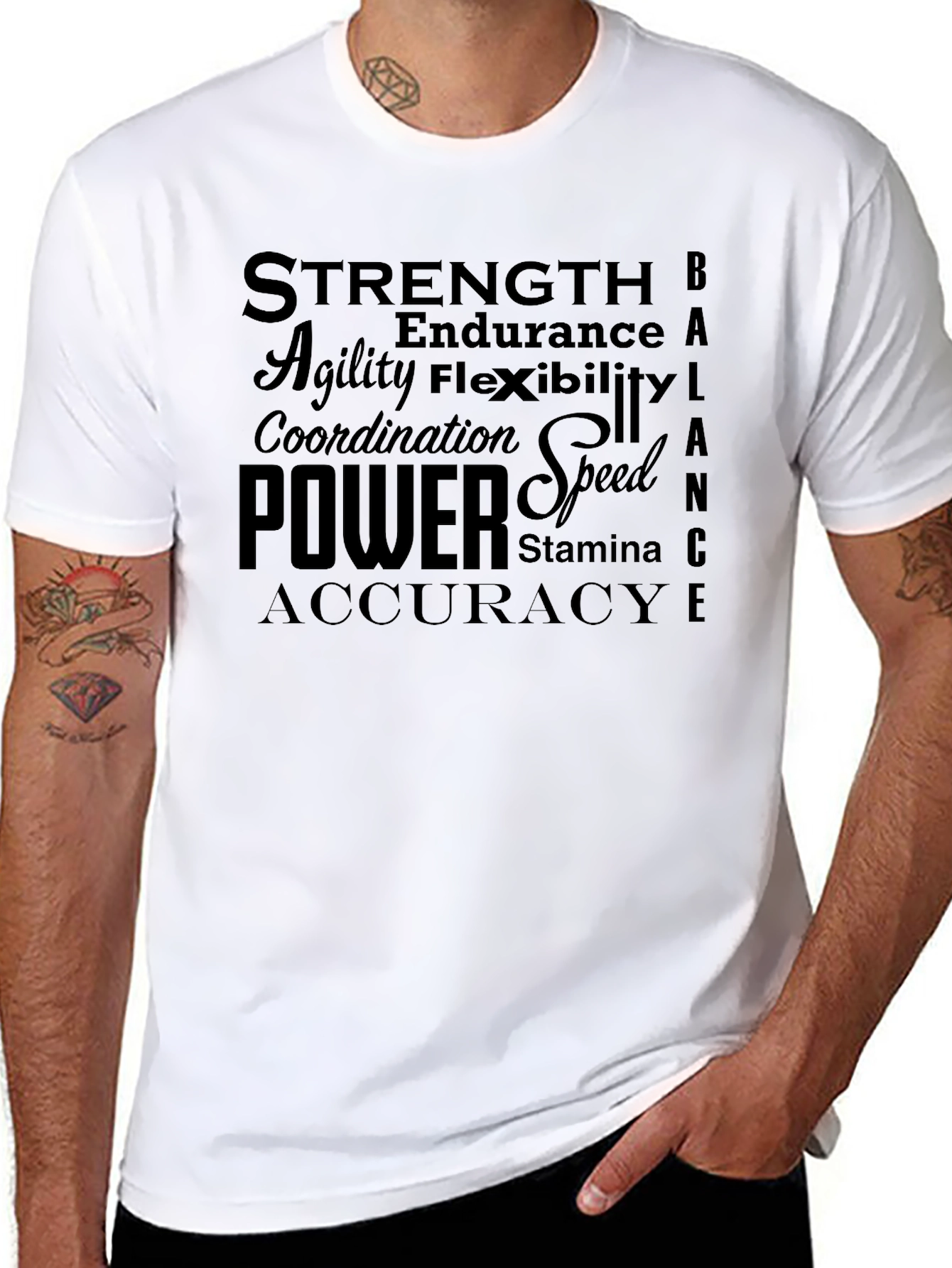 Athlete Skillset Black T-Shirt