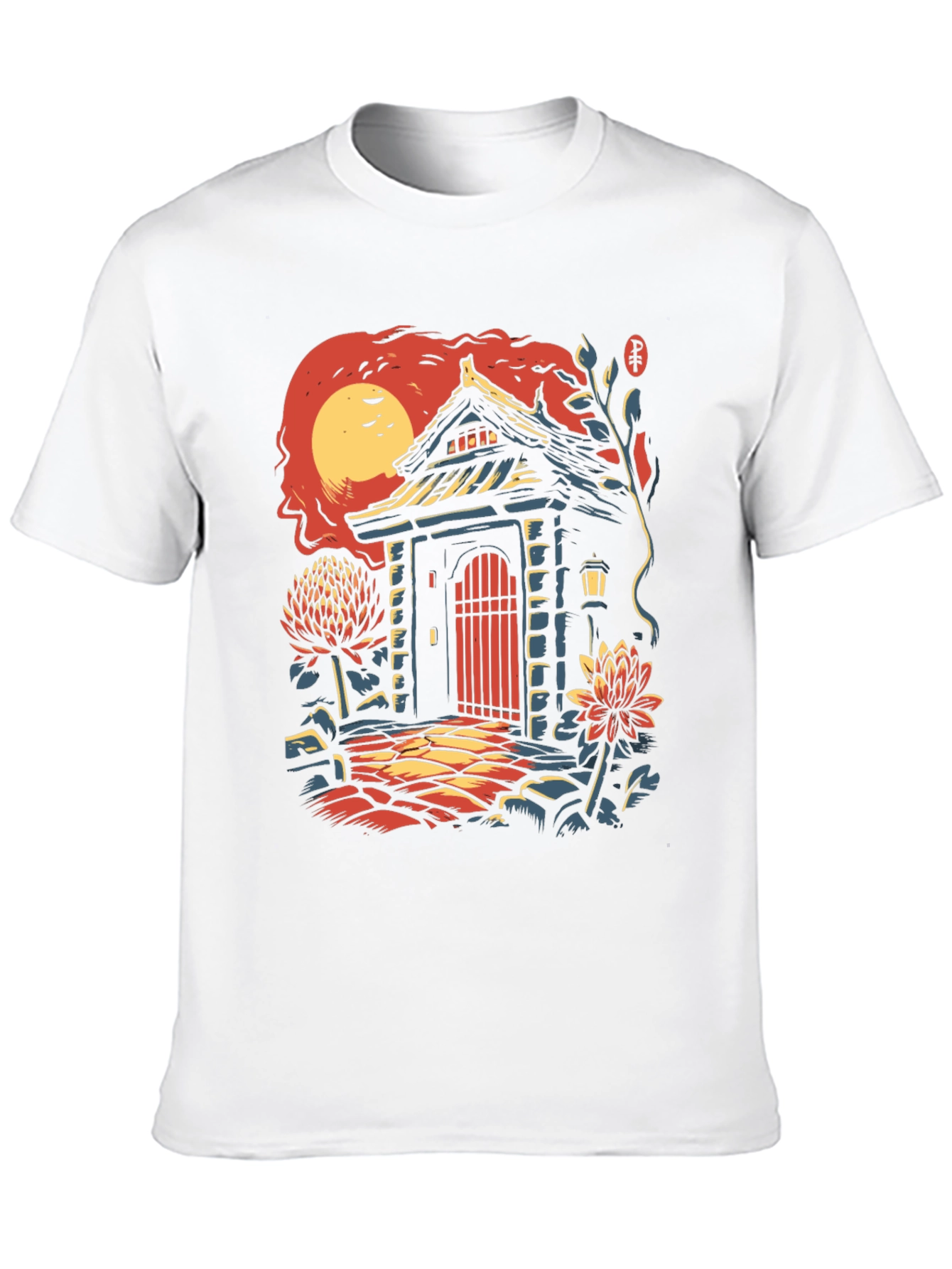 Japanese Gate T-Shirt - Unique Graphic Tee