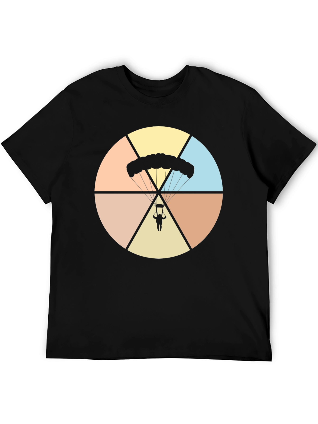 Parachute Graphic Tee - Skydiving T-Shirt