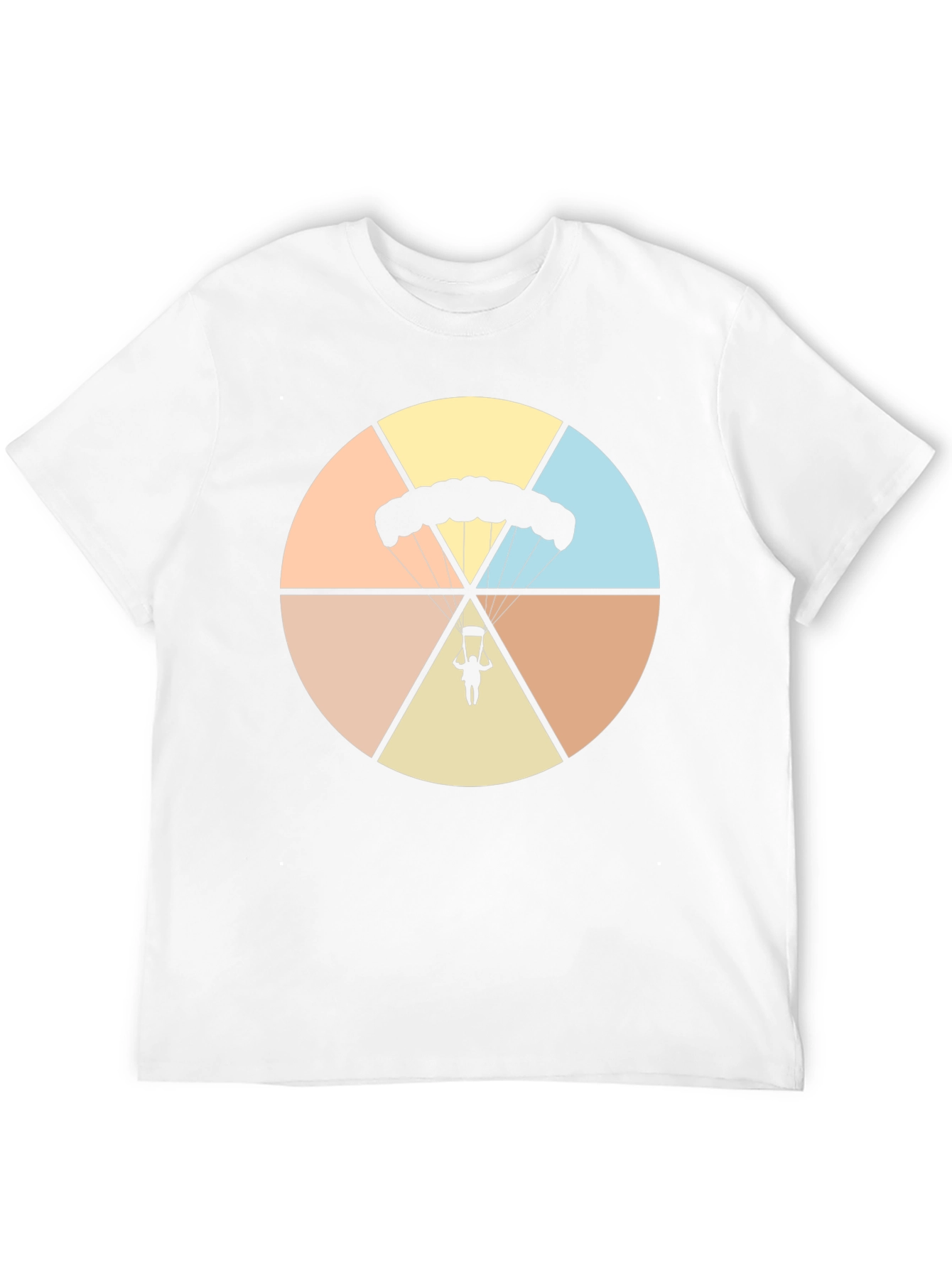 Parachute Graphic Tee - Skydiving T-Shirt