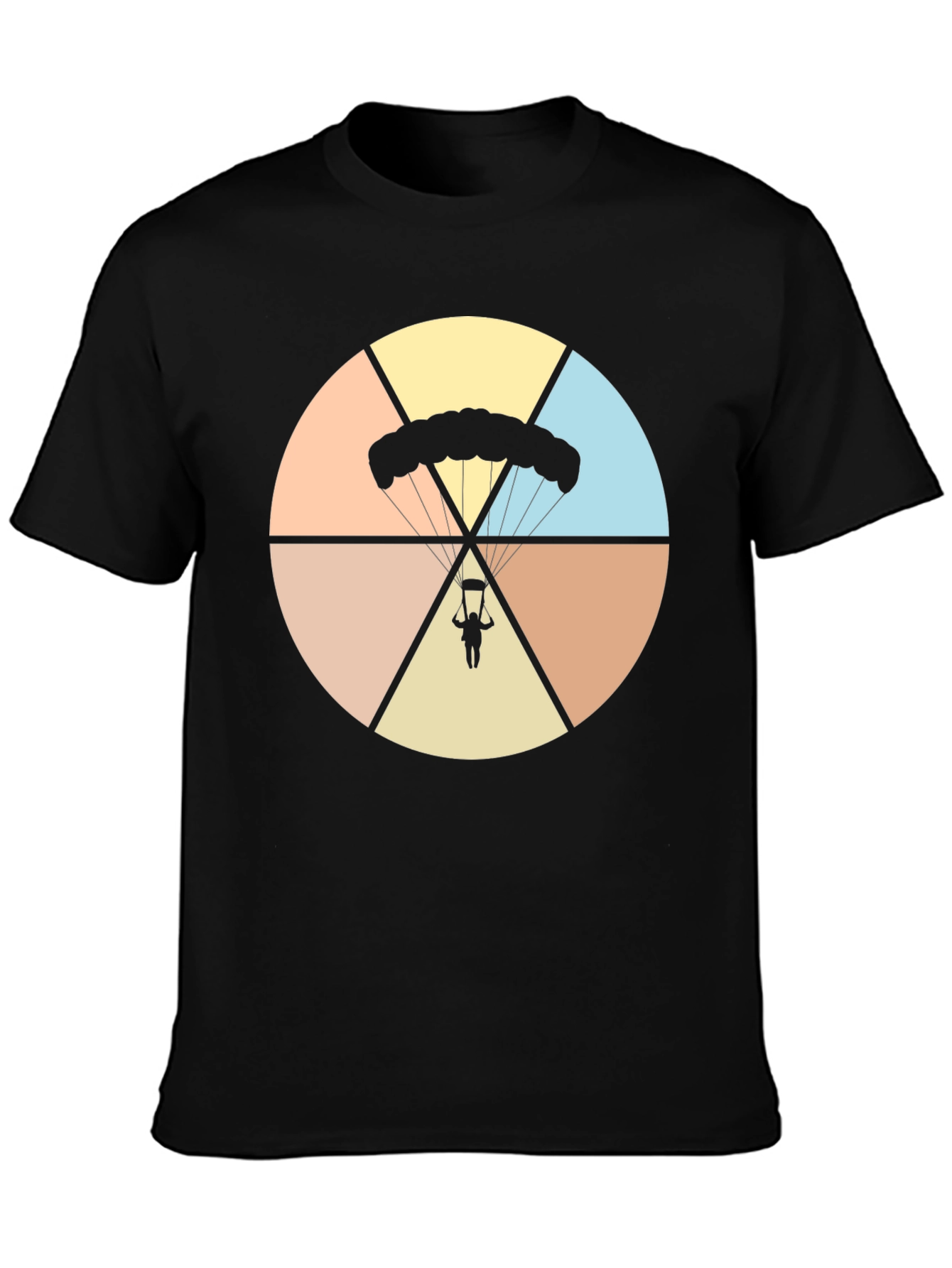 Parachute Graphic Tee - Skydiving T-Shirt
