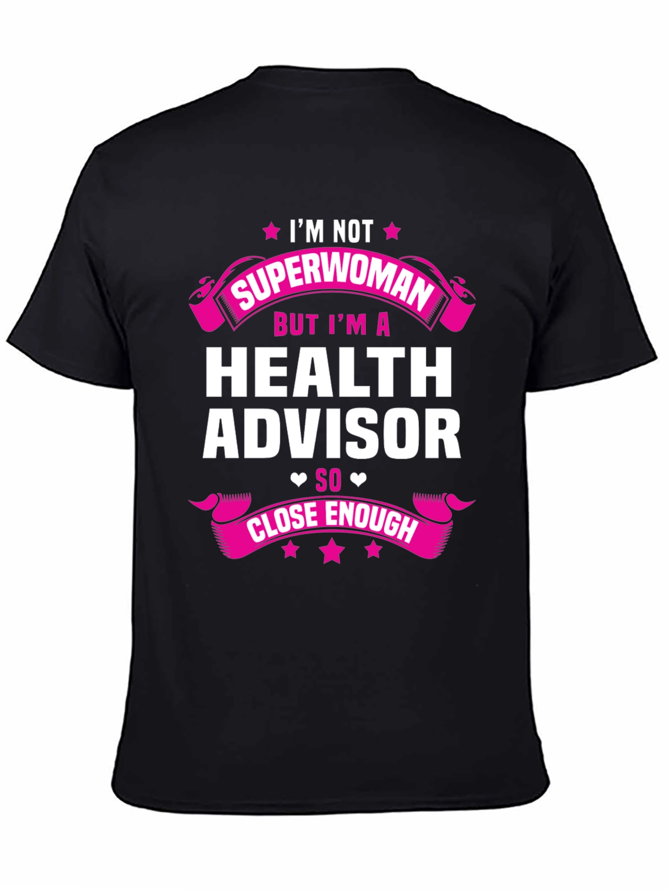 Health Advisor Superwoman Graphic Tee