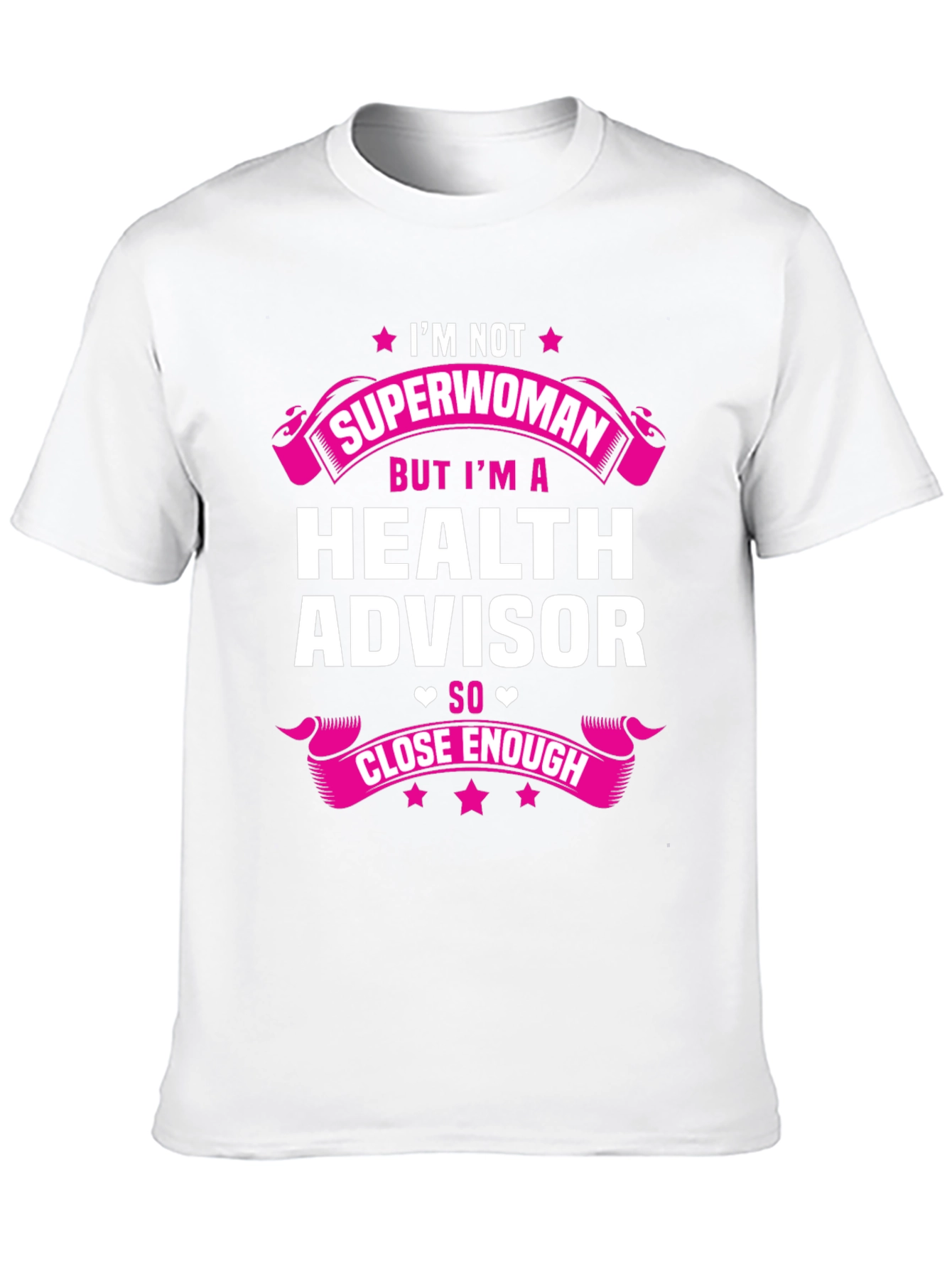 Health Advisor Superwoman Graphic Tee