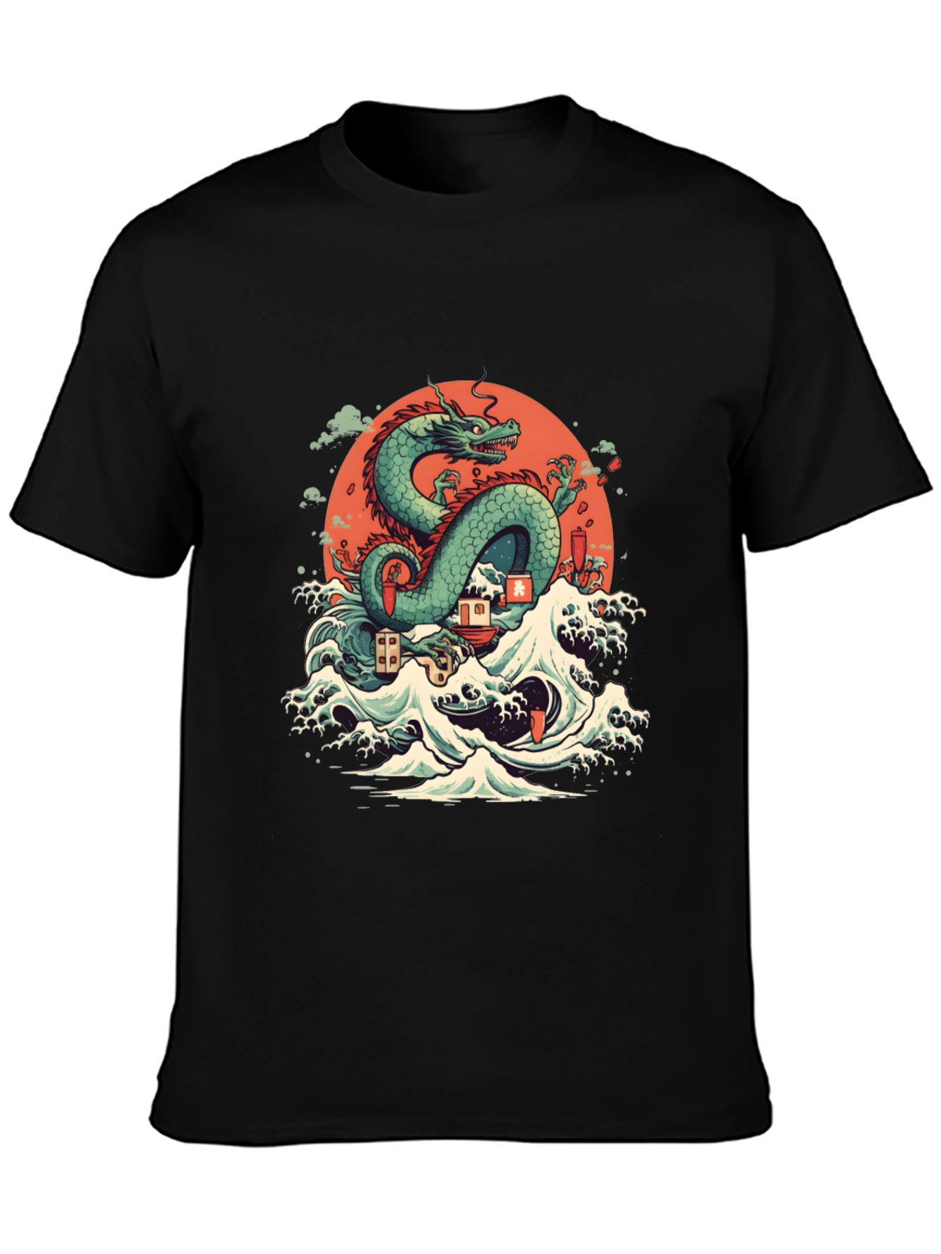 Dragon Wave Graphic Tee