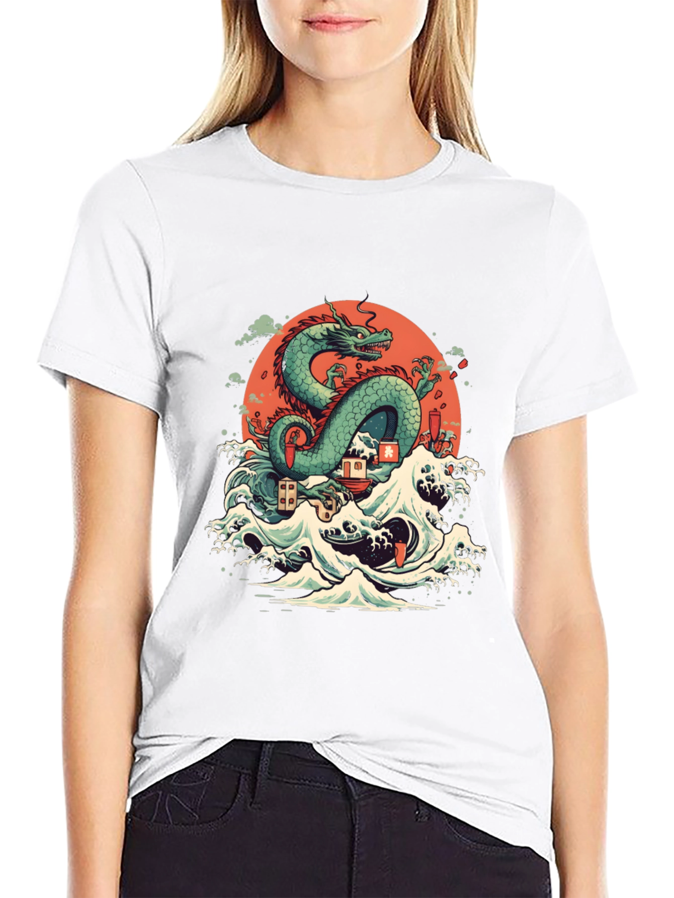 Dragon Wave Graphic Tee