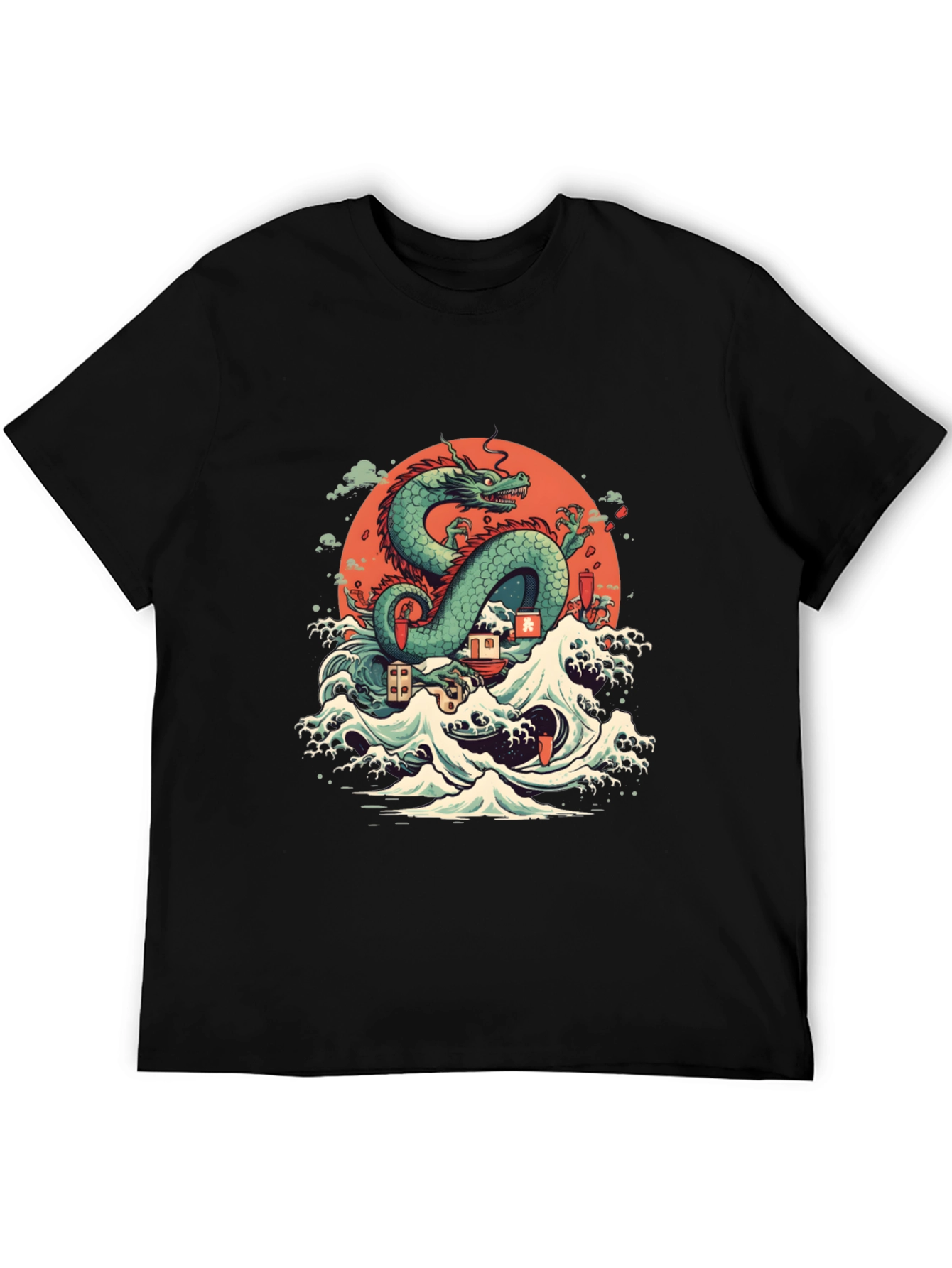 Dragon Wave Graphic Tee