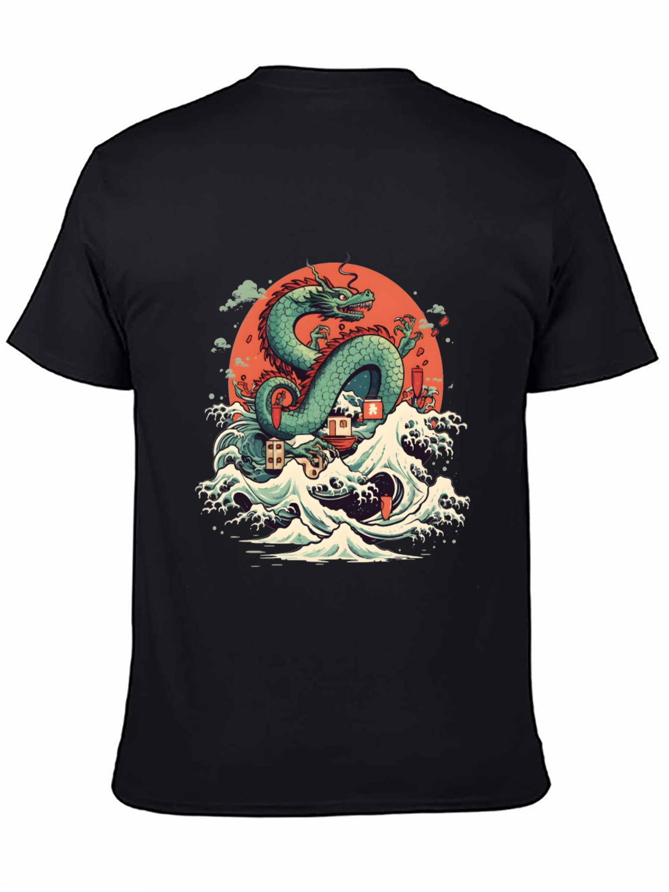 Dragon Wave Graphic Tee