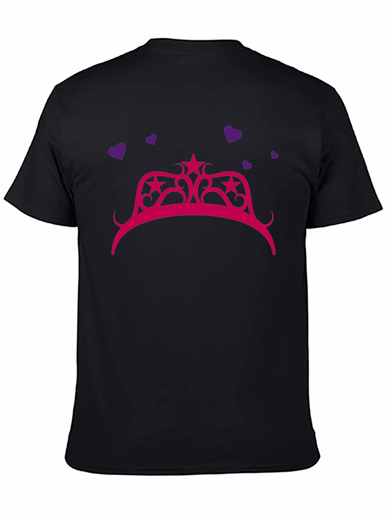 Princess Crown Graphic Tee - Fun & Stylish!