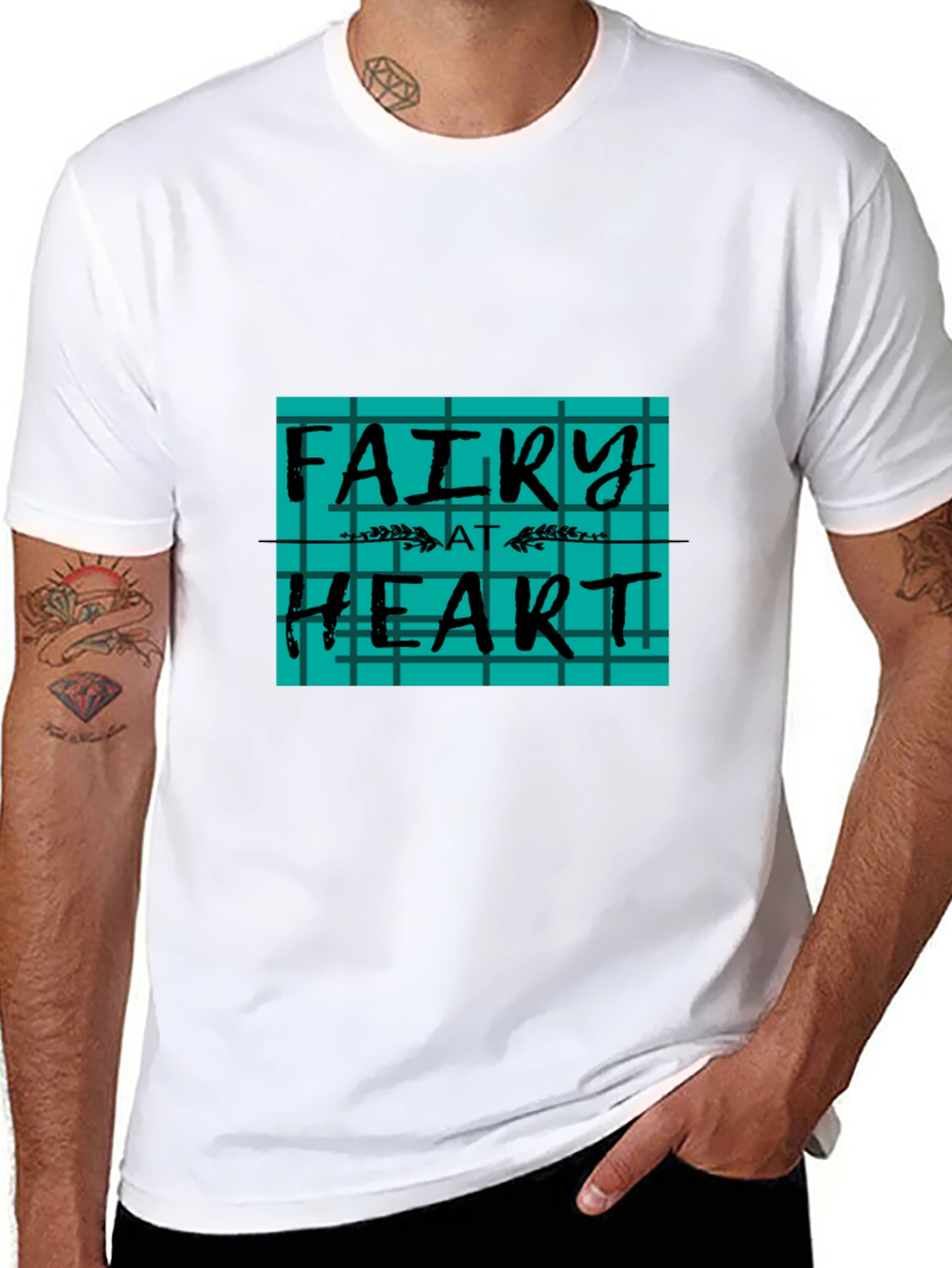 Fairy at Heart Graphic Tee - Trendy Design