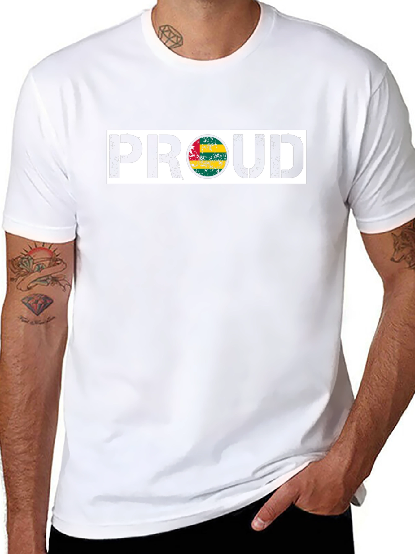 Proud Togo Flag T-Shirt - Togo Pride Tee