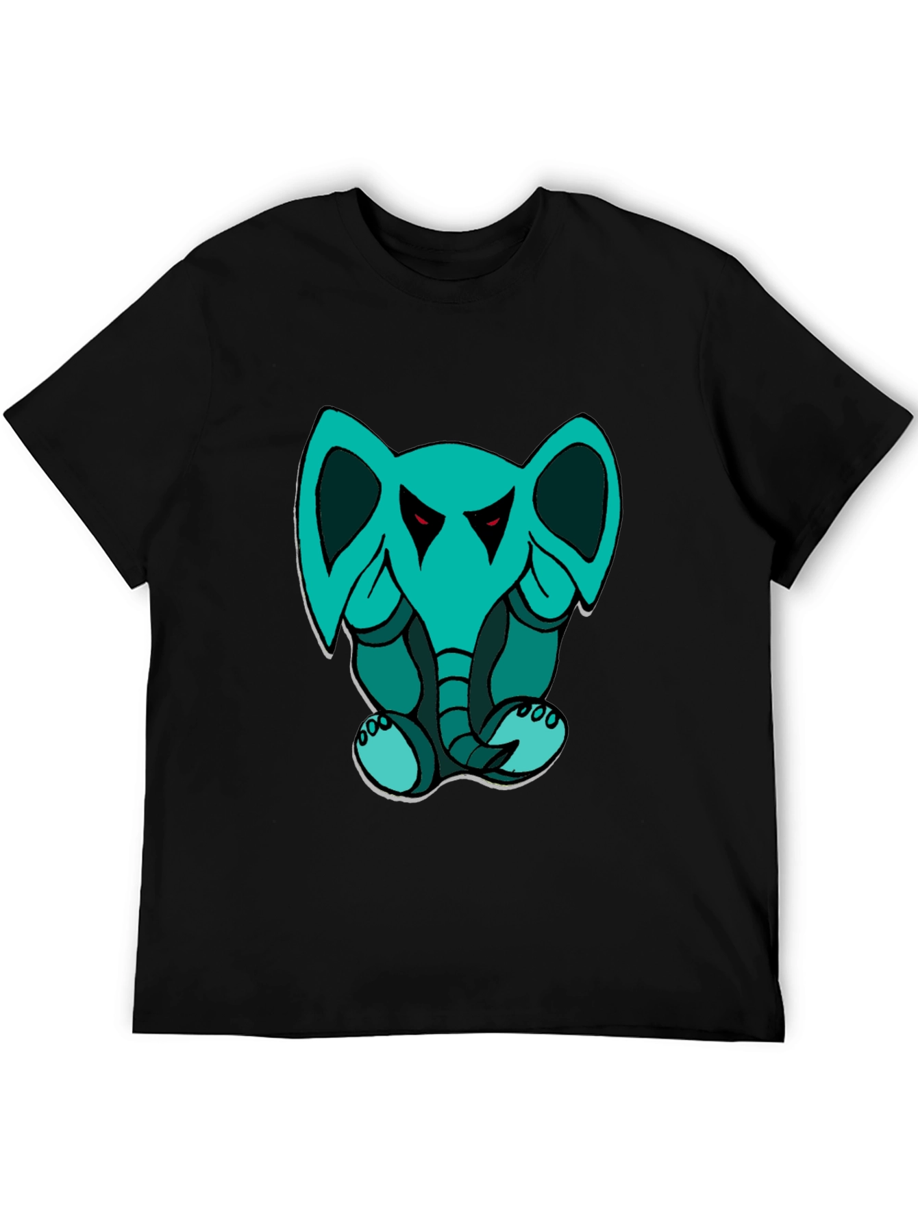 Cartoon Elephant Graphic Tee