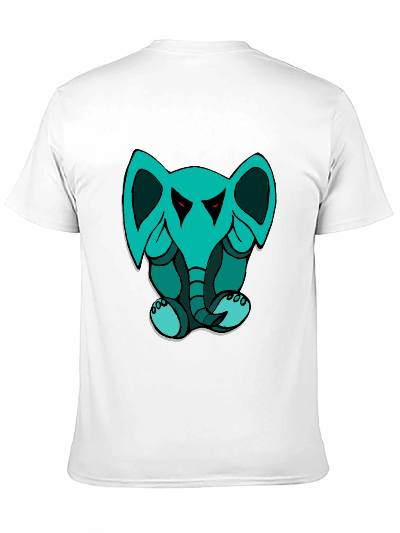 Cartoon Elephant Graphic Tee