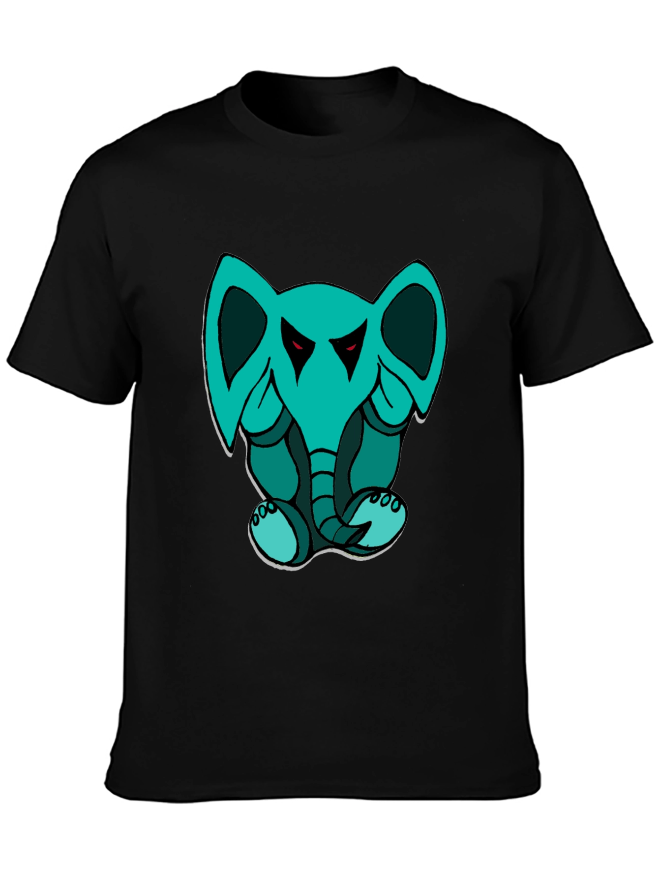 Cartoon Elephant Graphic Tee
