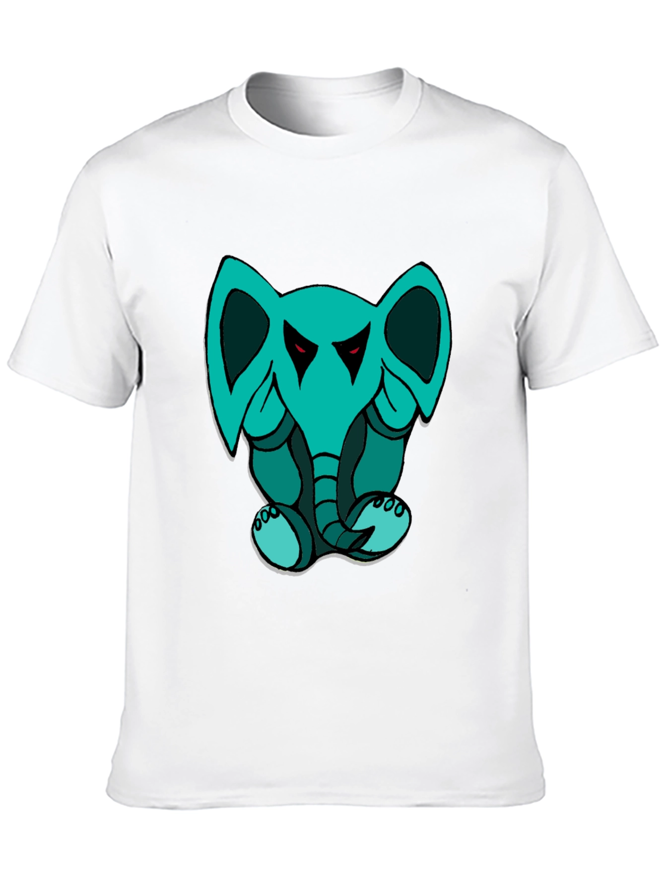Cartoon Elephant Graphic Tee