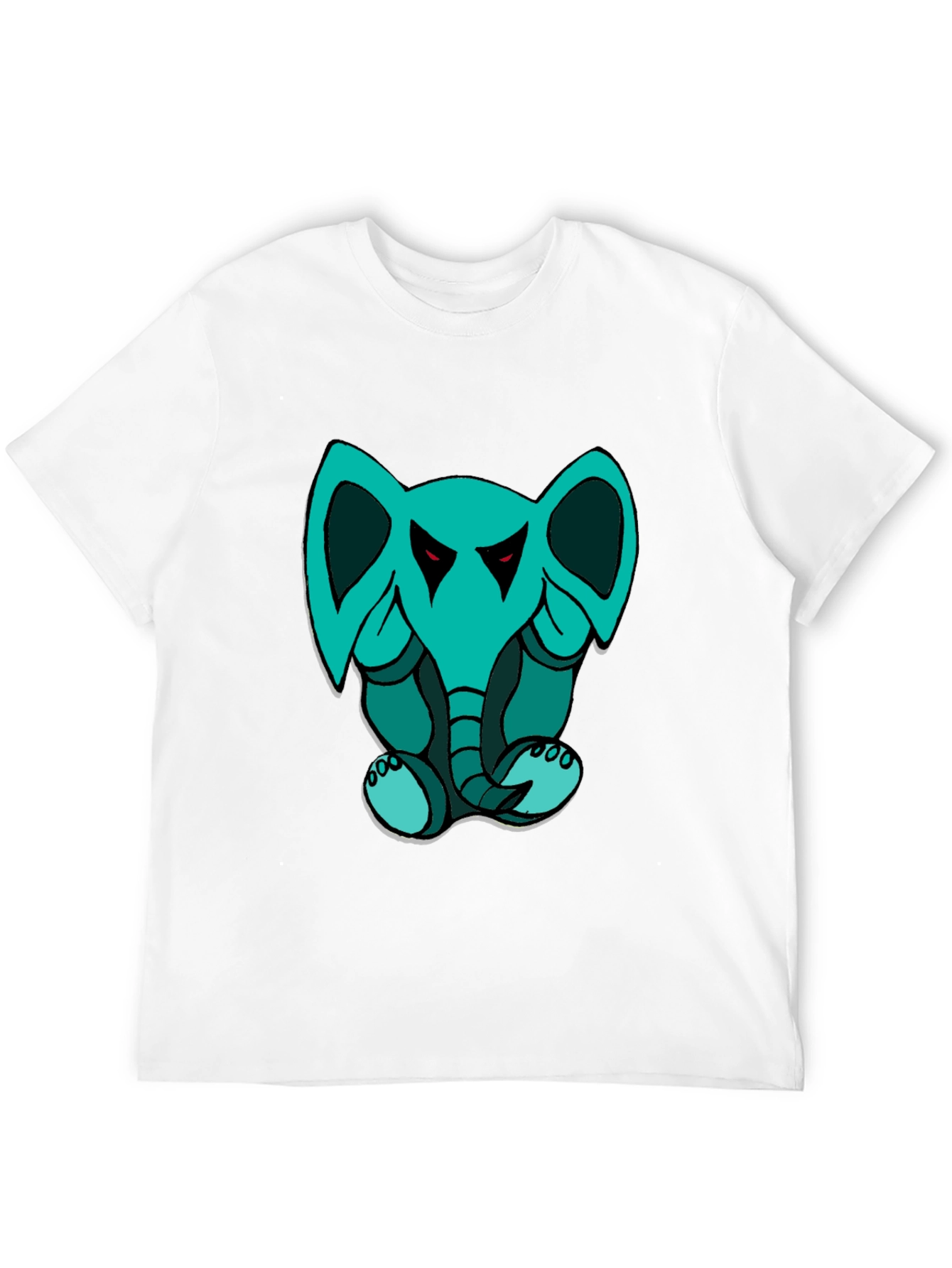 Cartoon Elephant Graphic Tee