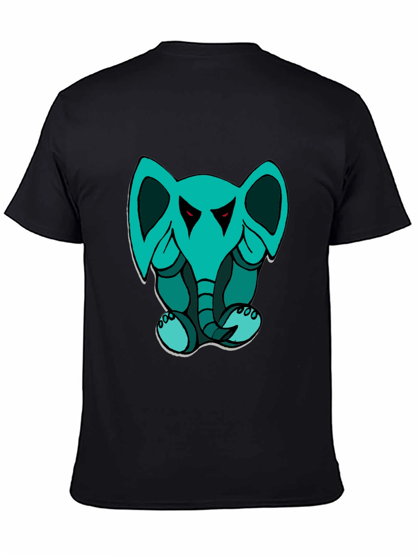 Cartoon Elephant Graphic Tee
