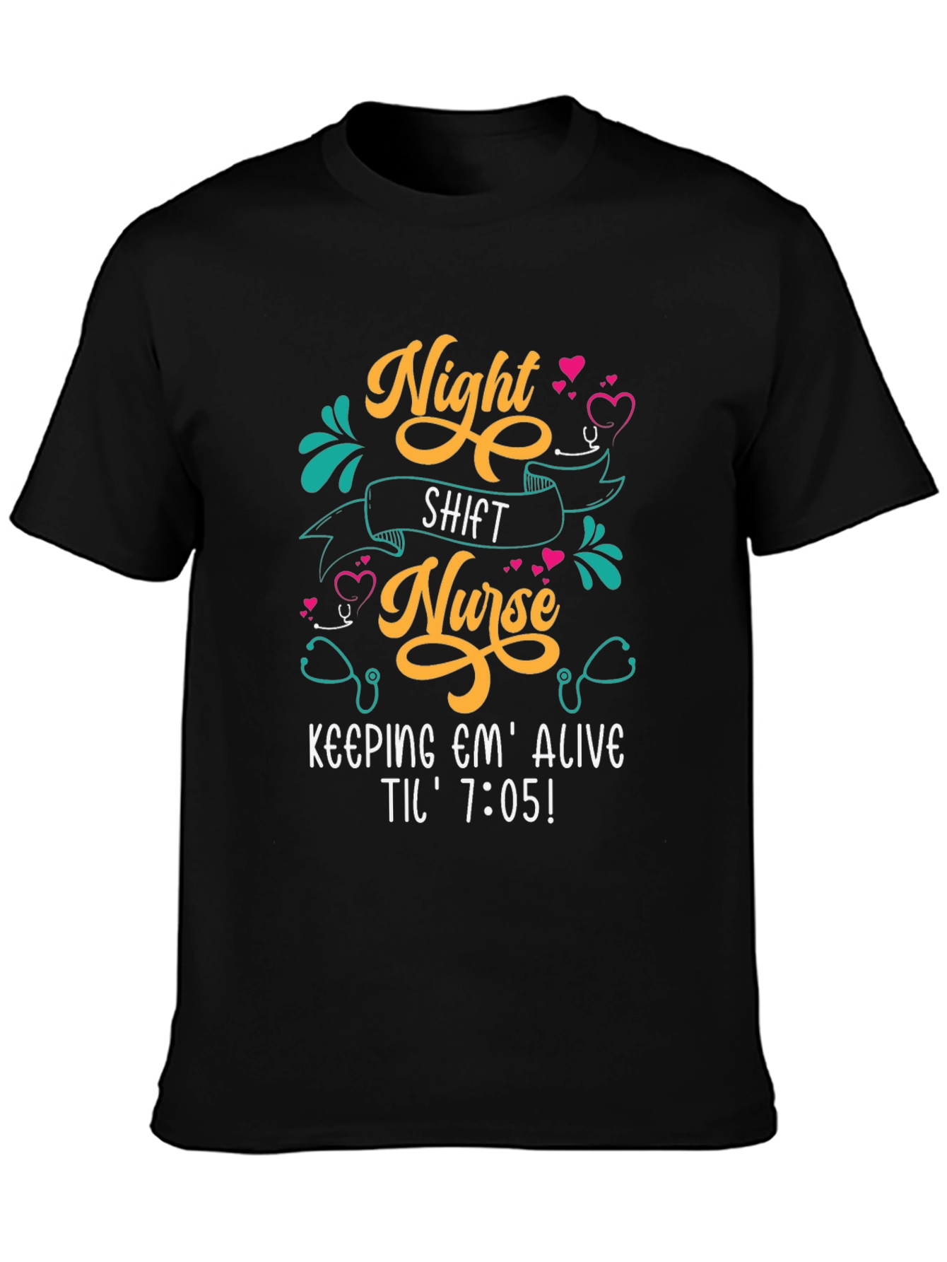 Night Shift Nurse Graphic Tee