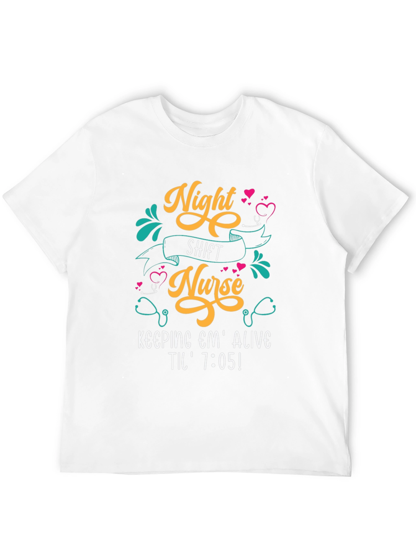 Night Shift Nurse Graphic Tee