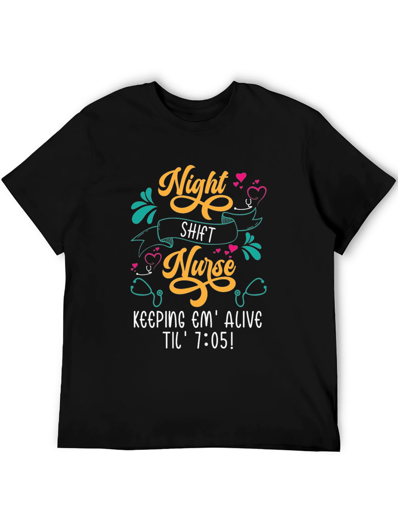 Night Shift Nurse Graphic Tee