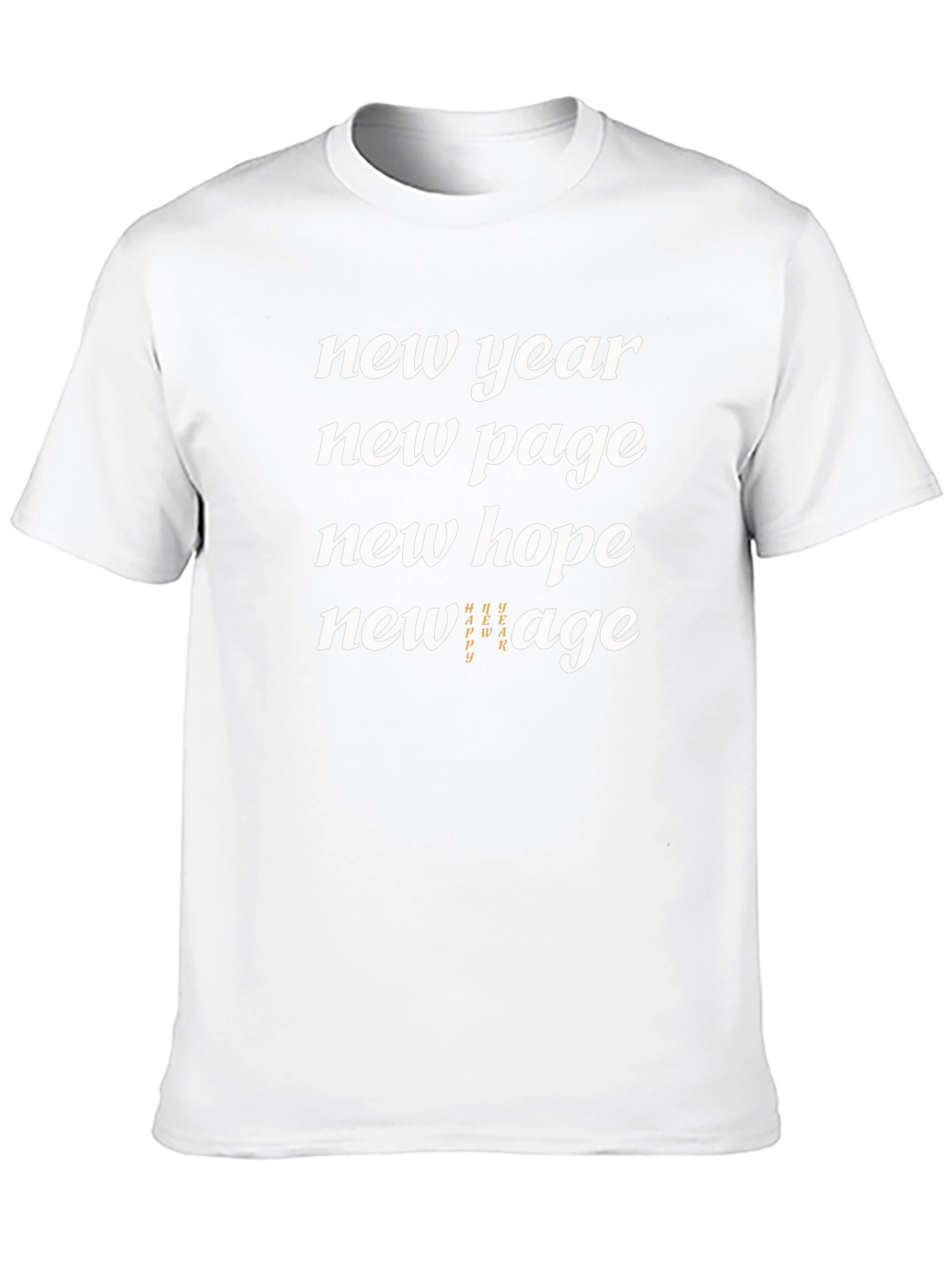 New Year New Page Graphic T-Shirt