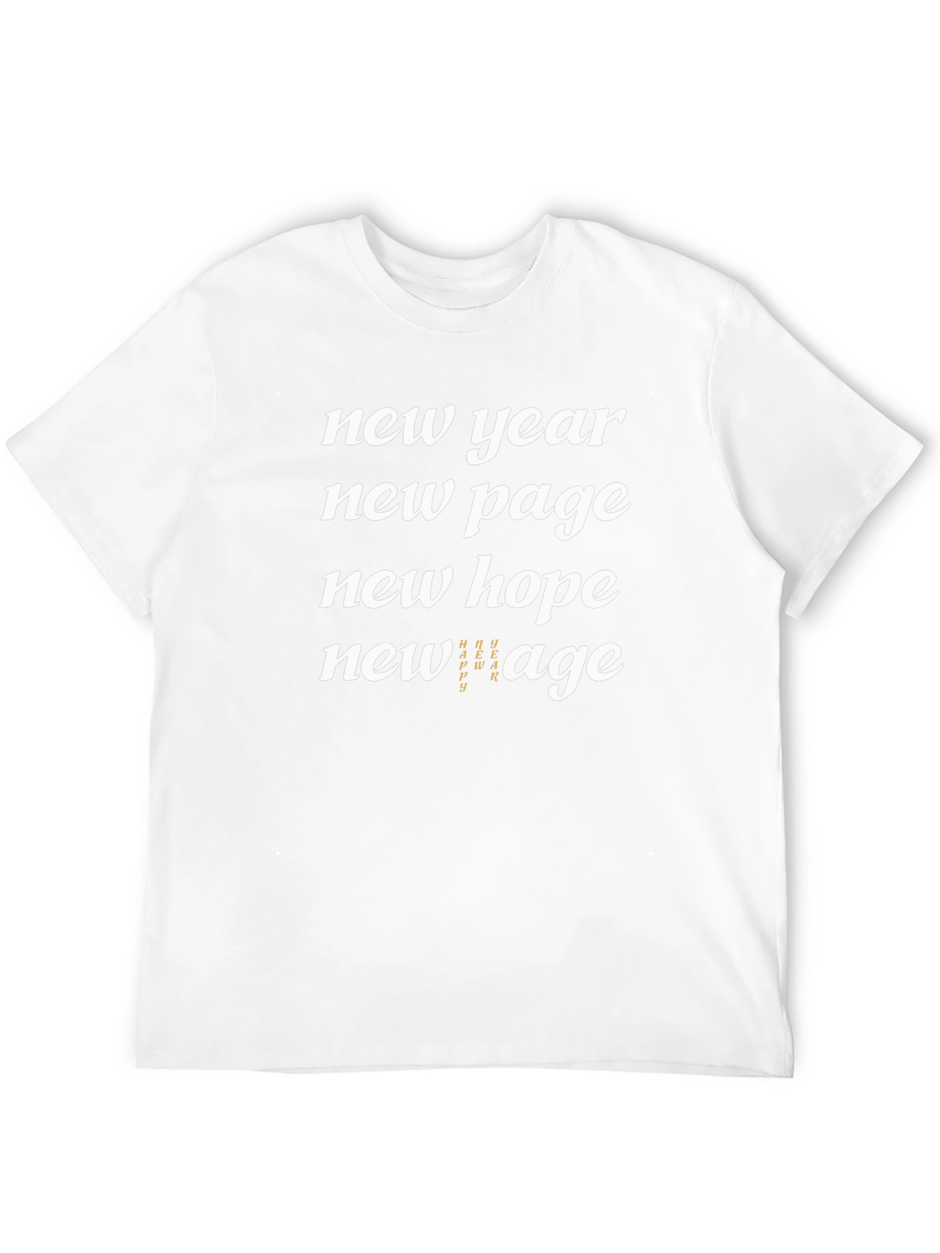 New Year New Page Graphic T-Shirt