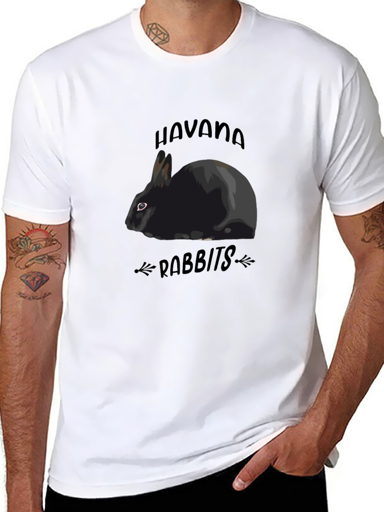 Havana Rabbits Graphic T-Shirt