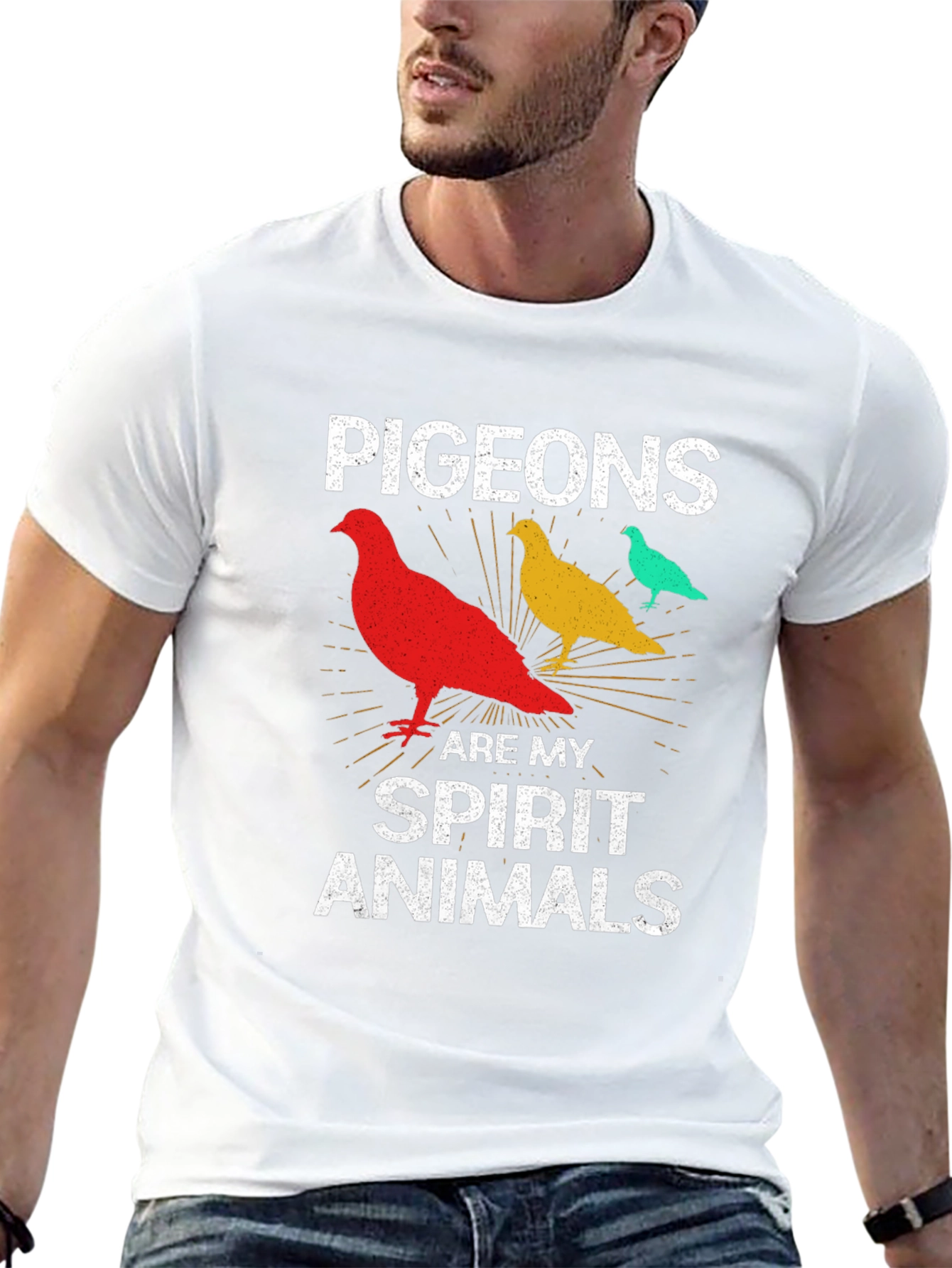 Pigeons are My Spirit Animals Graphic T-Shirt