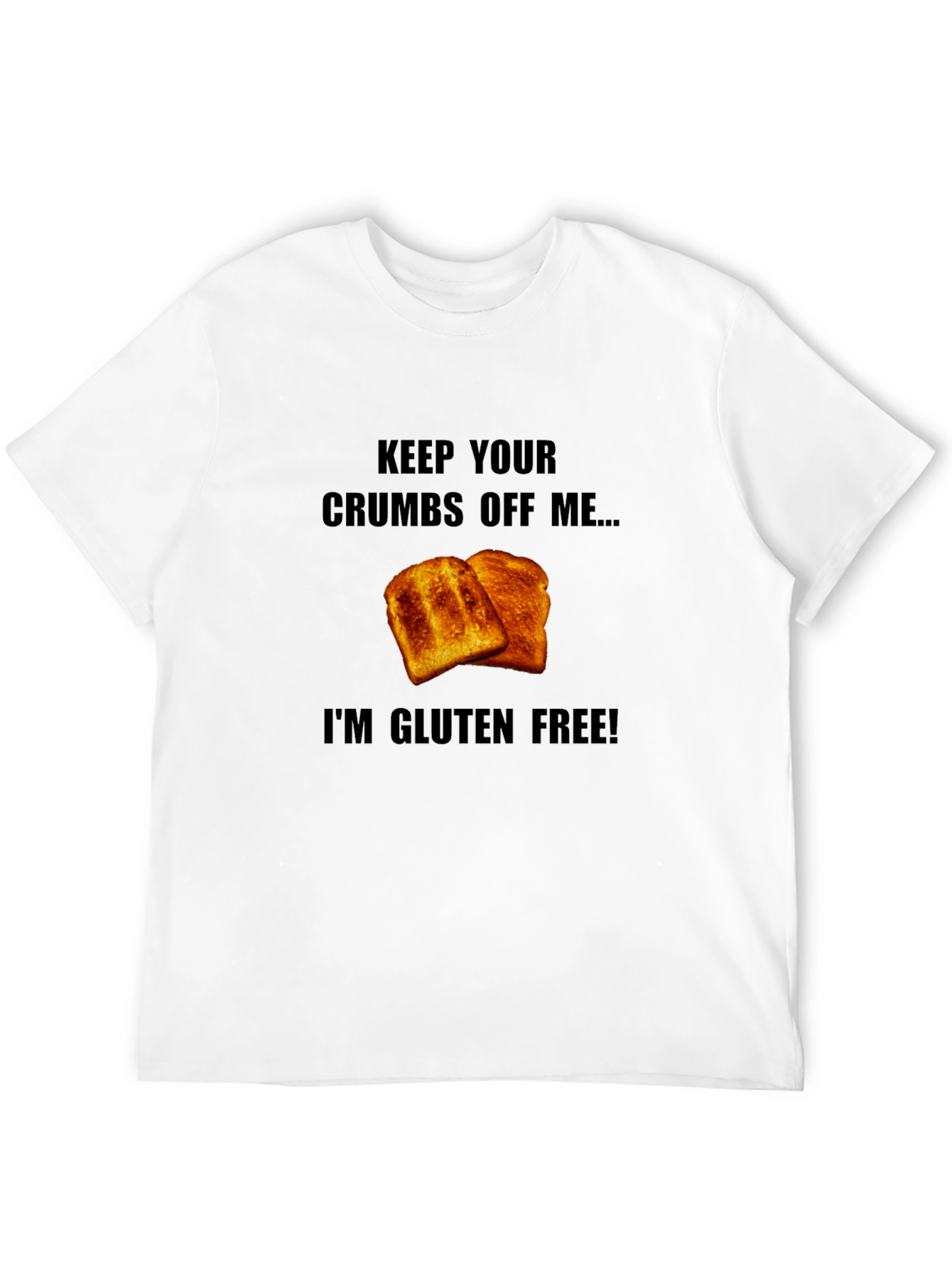 Gluten-Free Toast Graphic T-Shirt