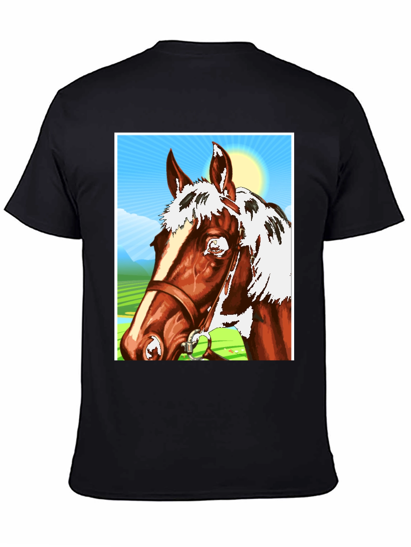 Horse Graphic T-Shirt - Equestrian Style