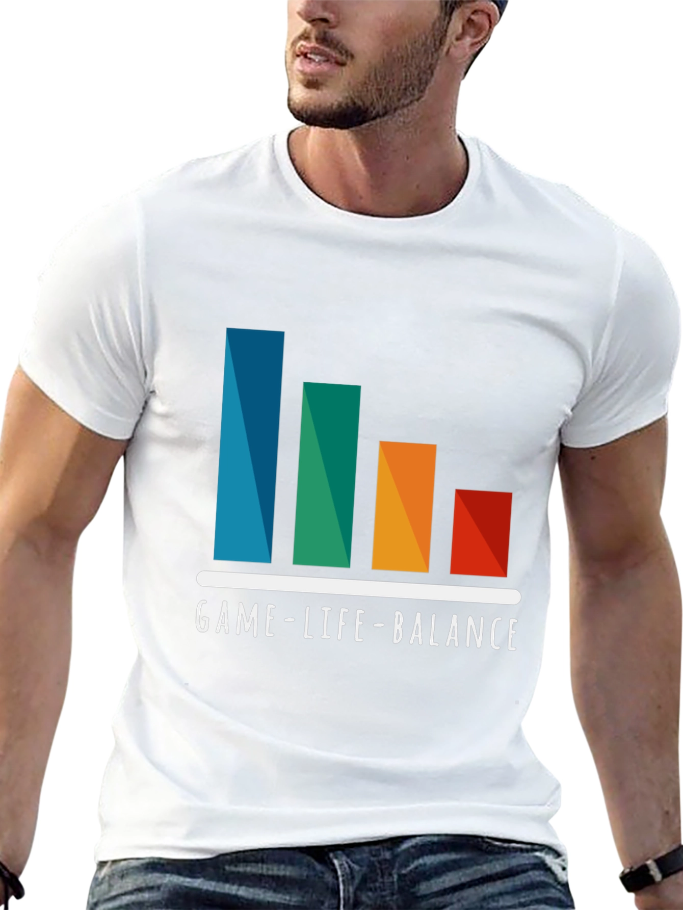 Game Life Balance Graphic T-Shirt